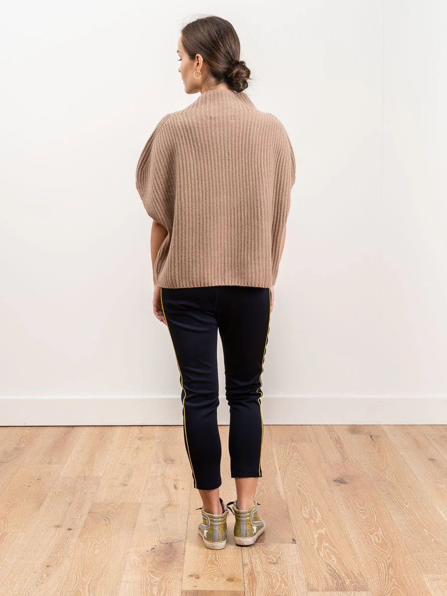 funnel rib sweater - carmello - Image 3