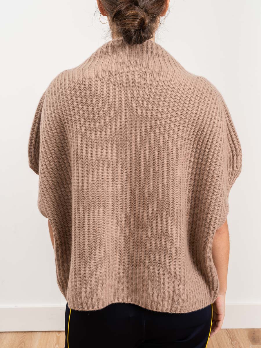 funnel rib sweater - carmello - Image 6