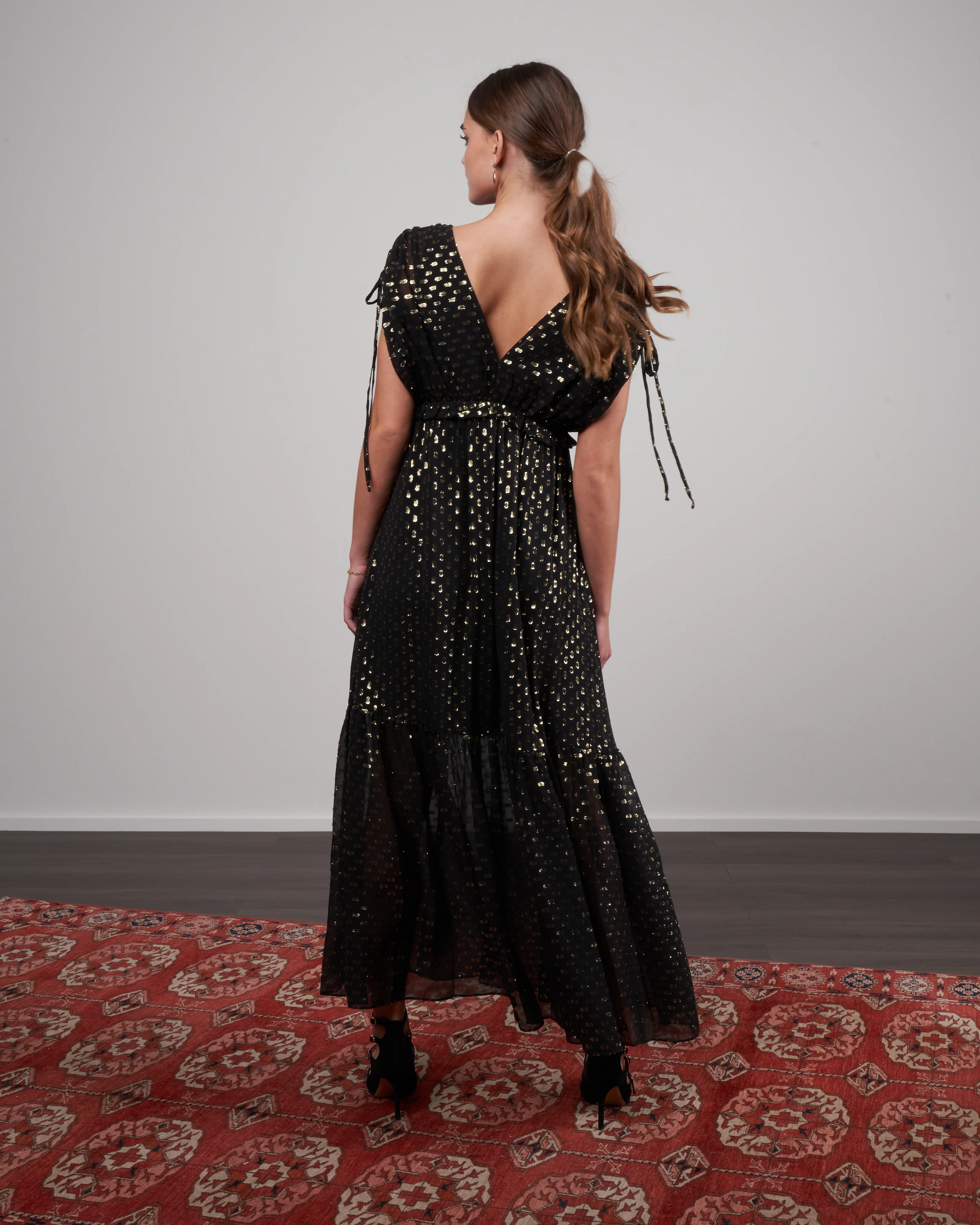 allegra dress - golden - Image 3