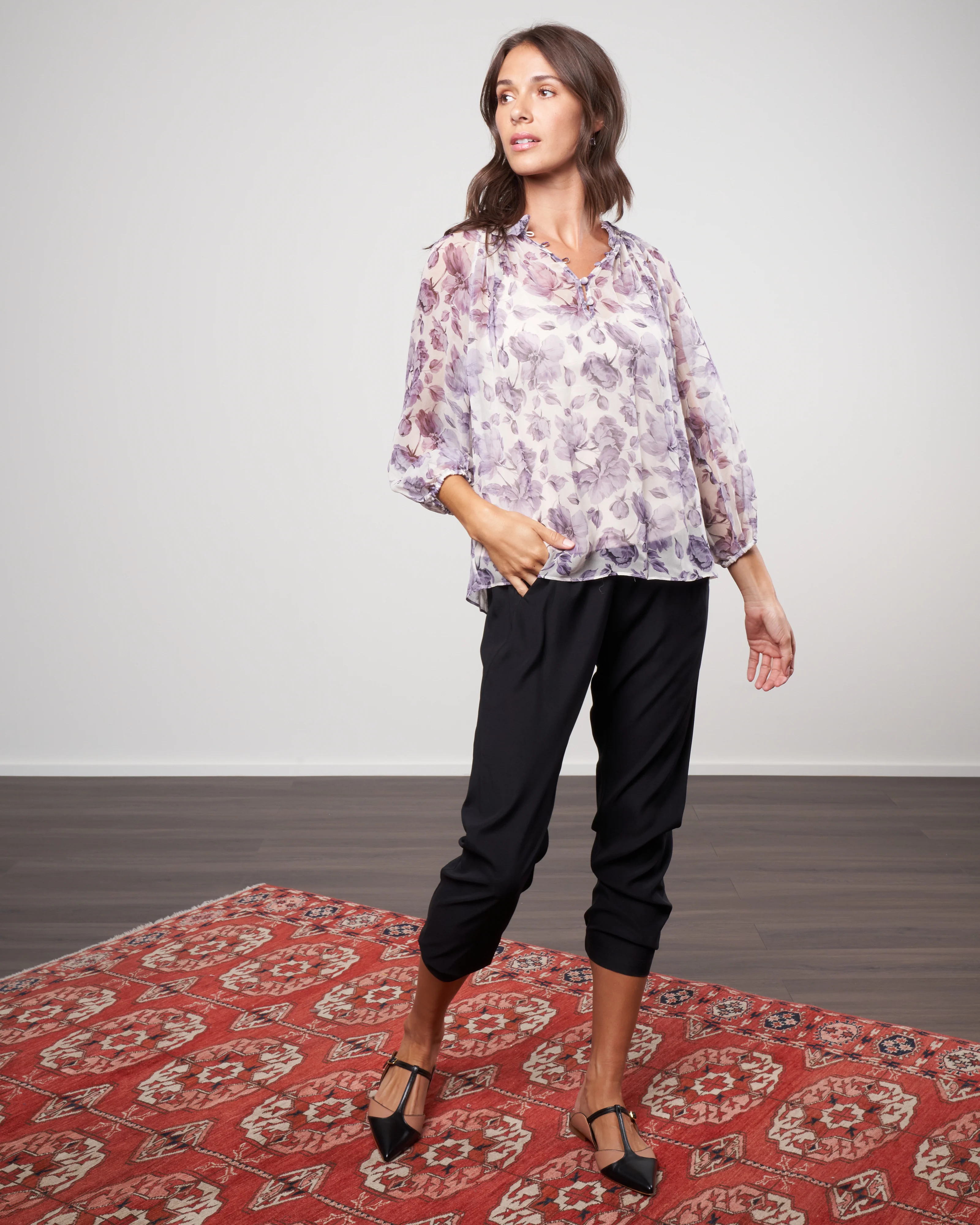 karla blouse - violette nude - Image 2