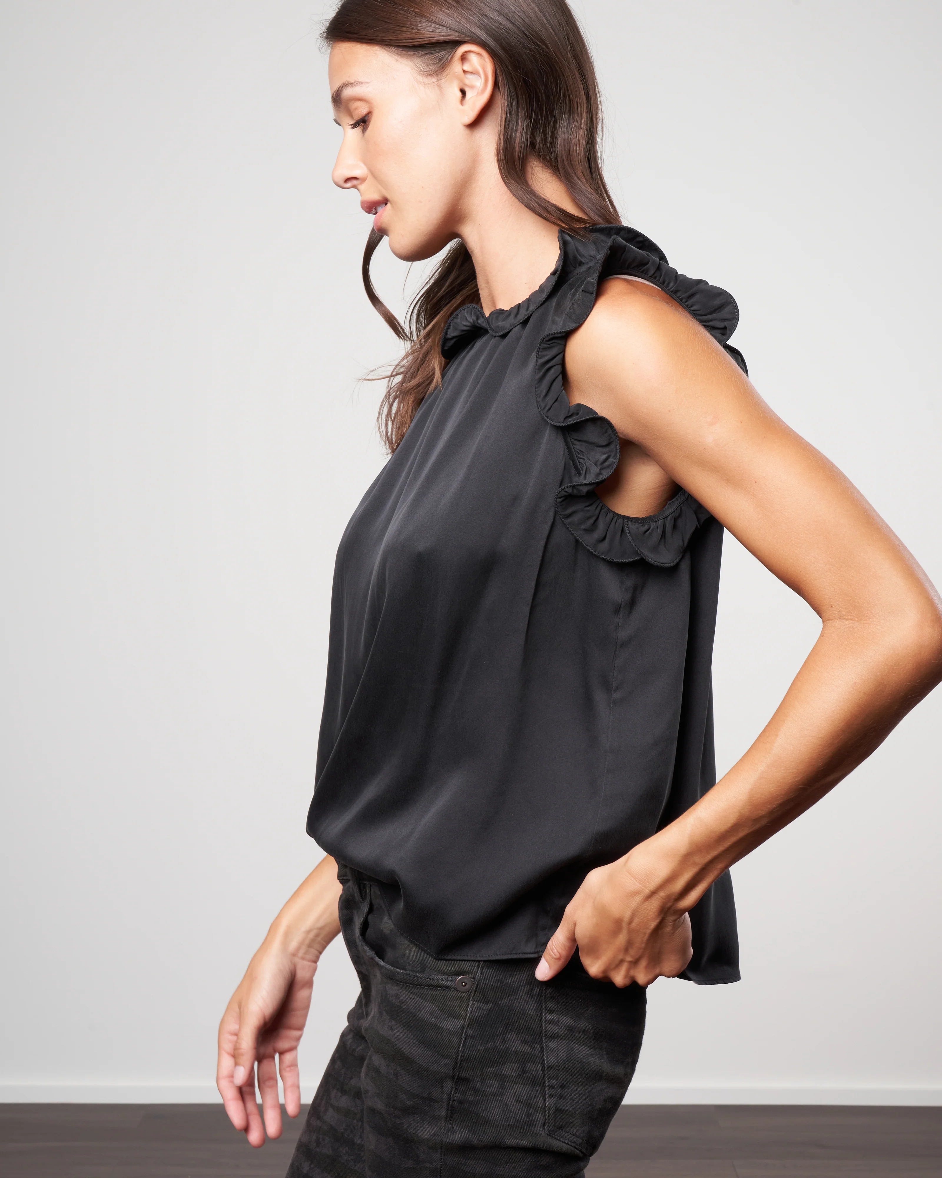 renee blouse - black - Image 3