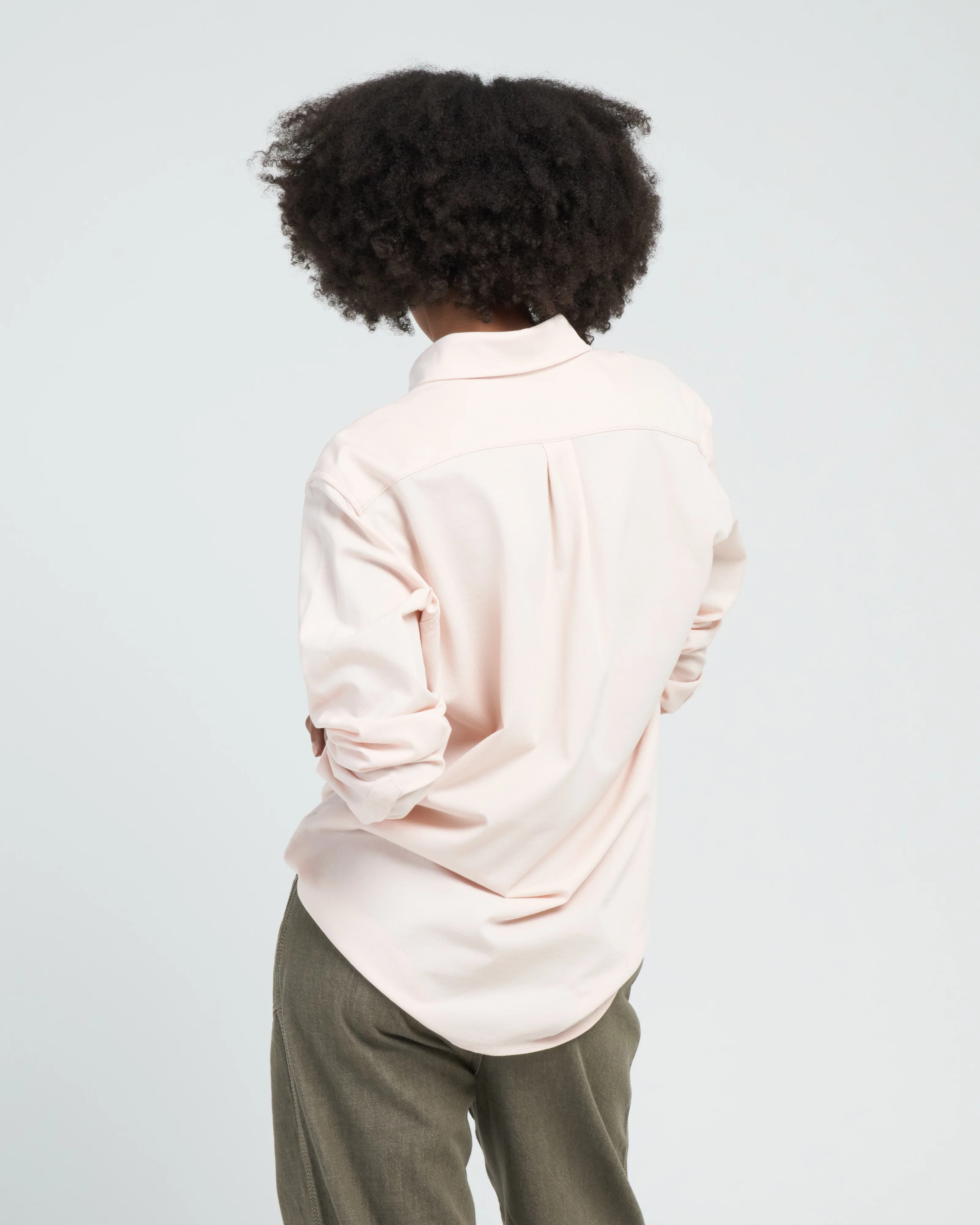camicia piquet blouse - pesca - Image 4