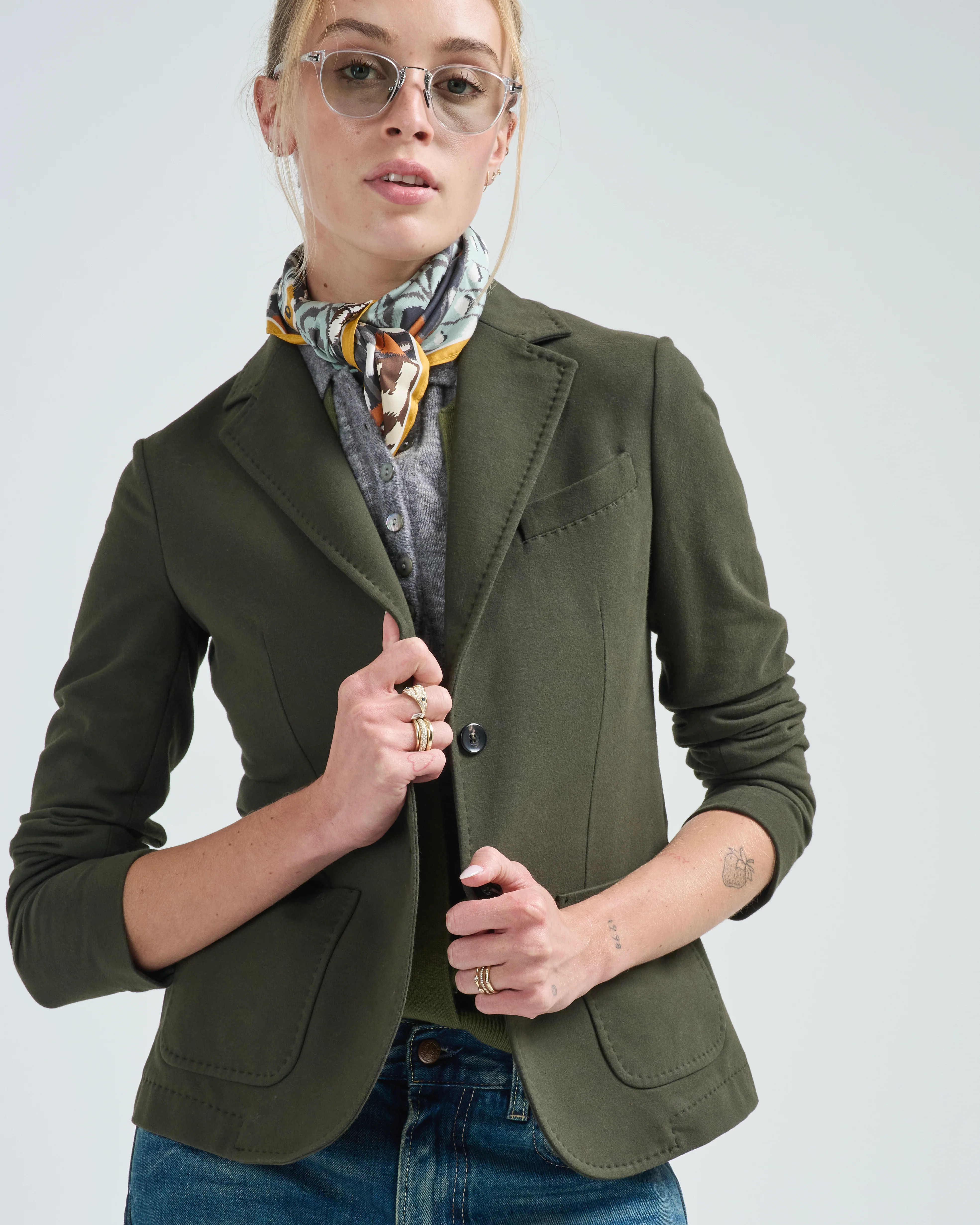 cashmere touch slim fit