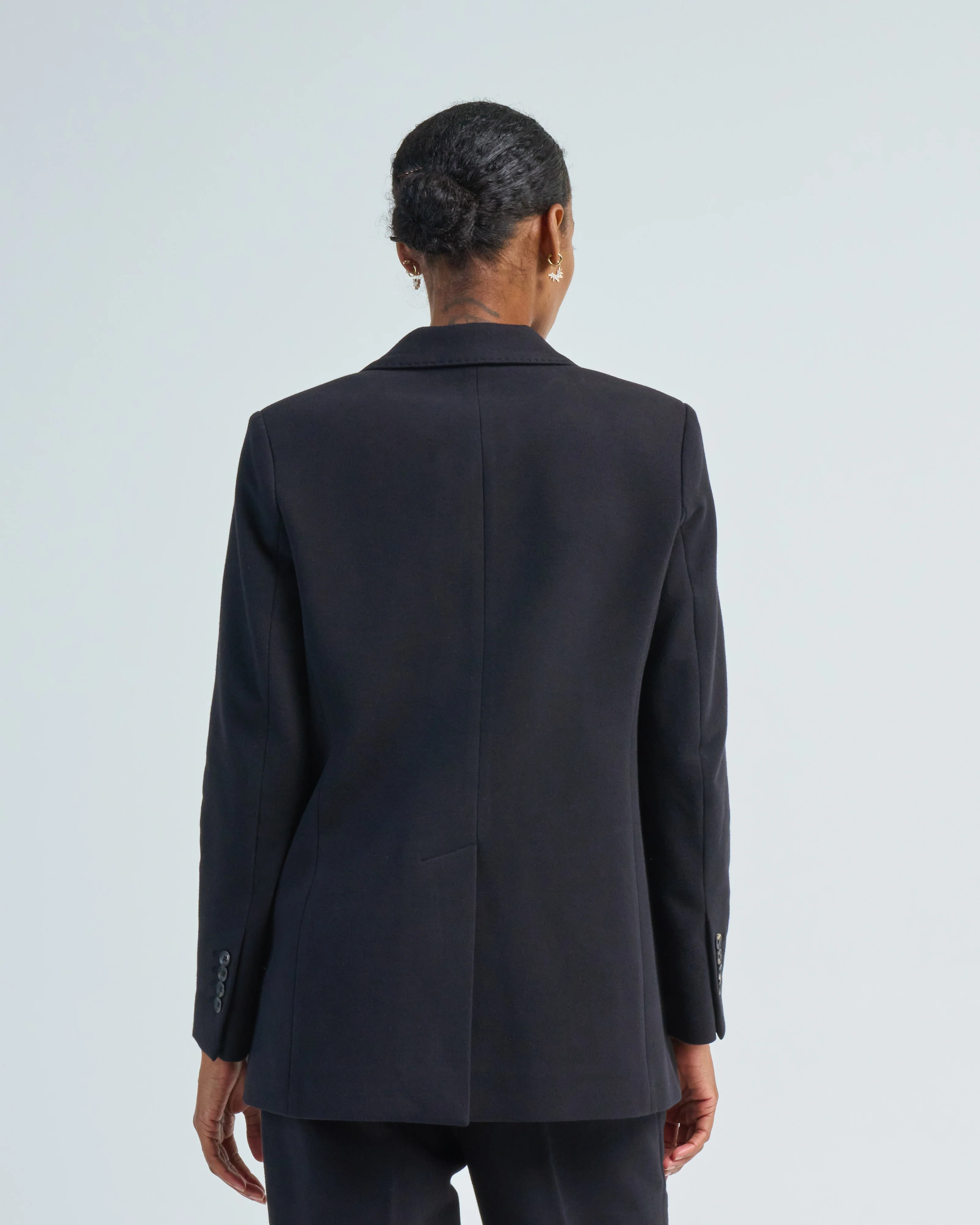 cotton fleece blazer - Image 3