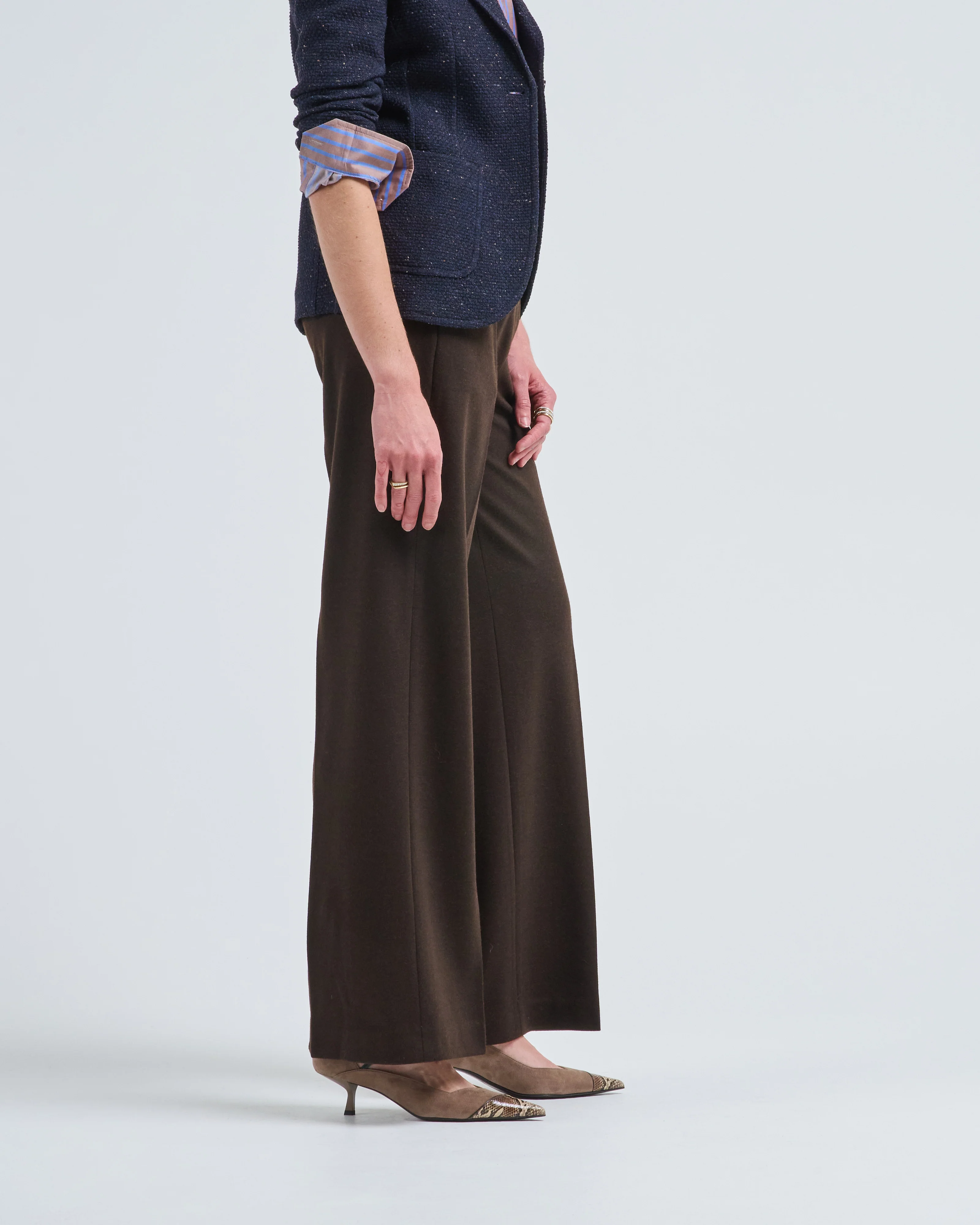 double face wool cashmere pant - Image 3