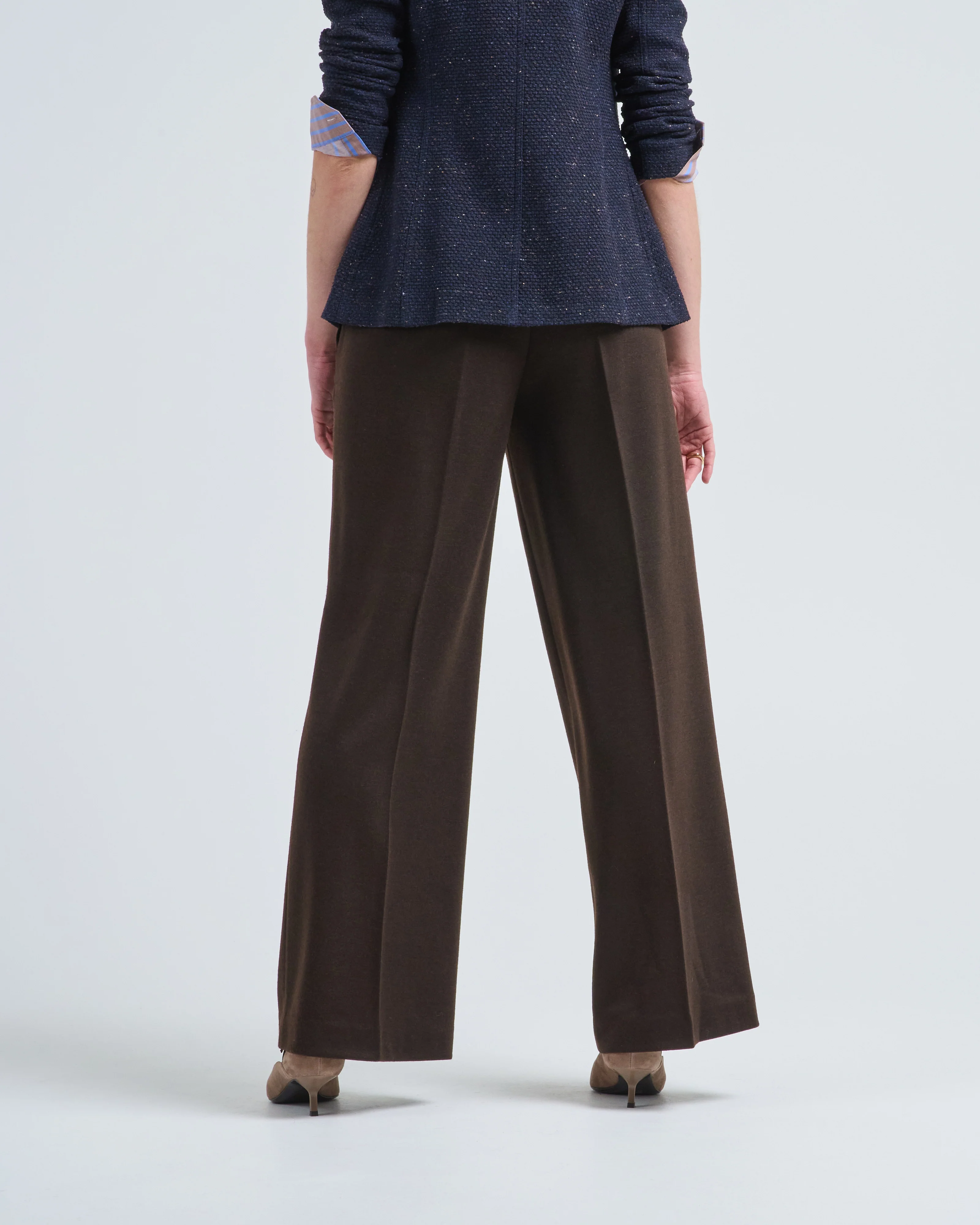 double face wool cashmere pant - Image 4