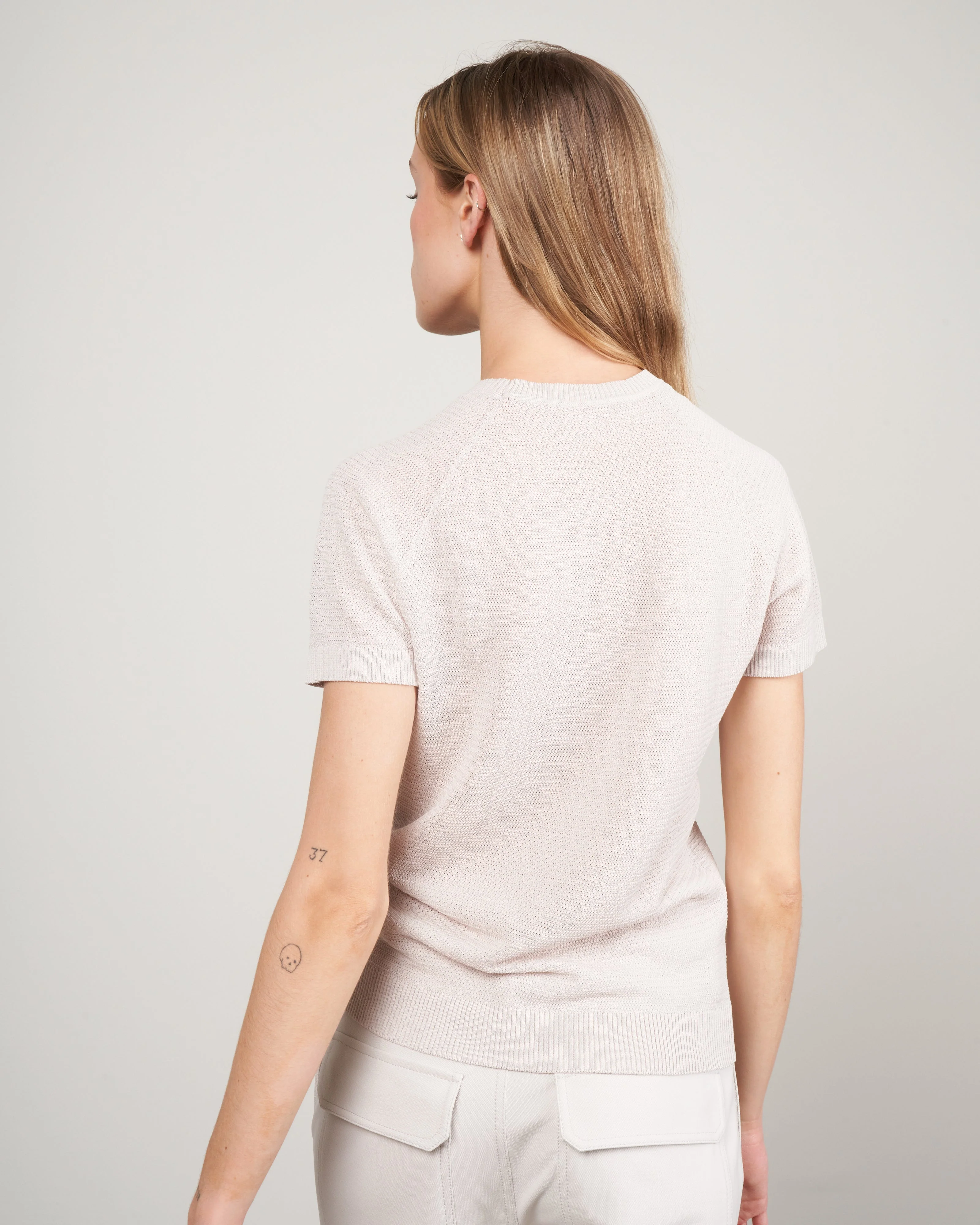 fancy crewknit - light gray - Image 4