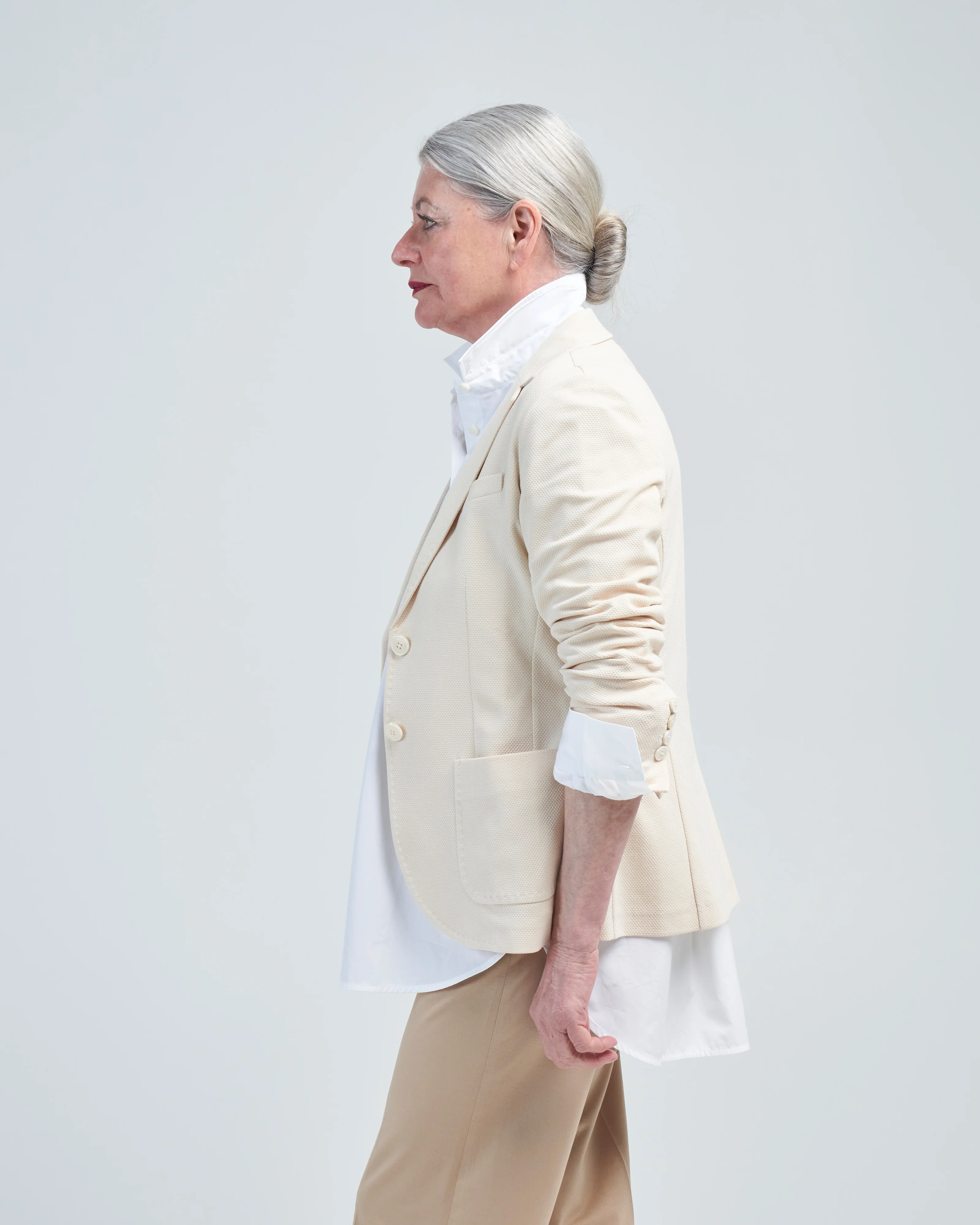 garment dyed short jacket - Image 3
