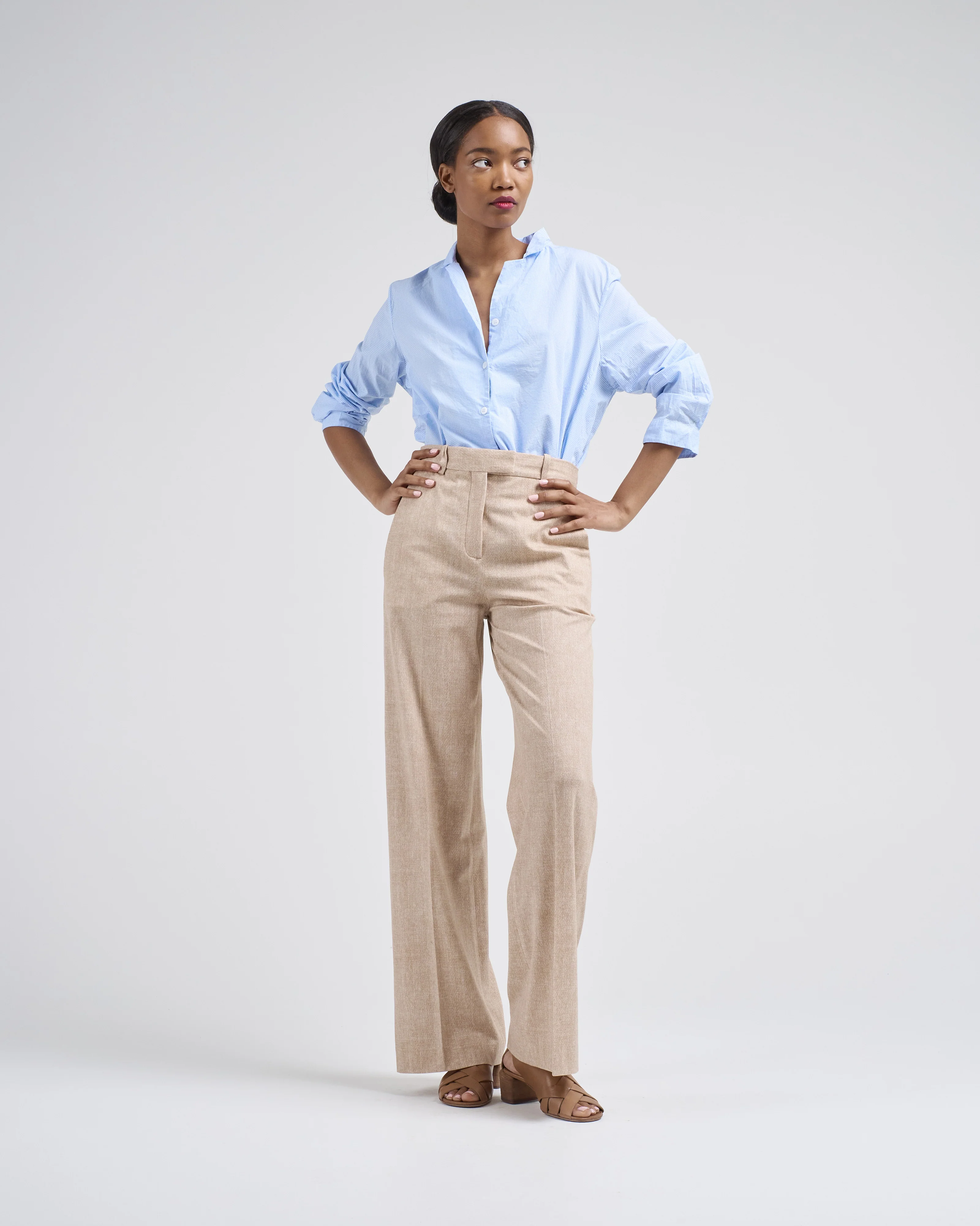 herringbone masculine pant - Image 2