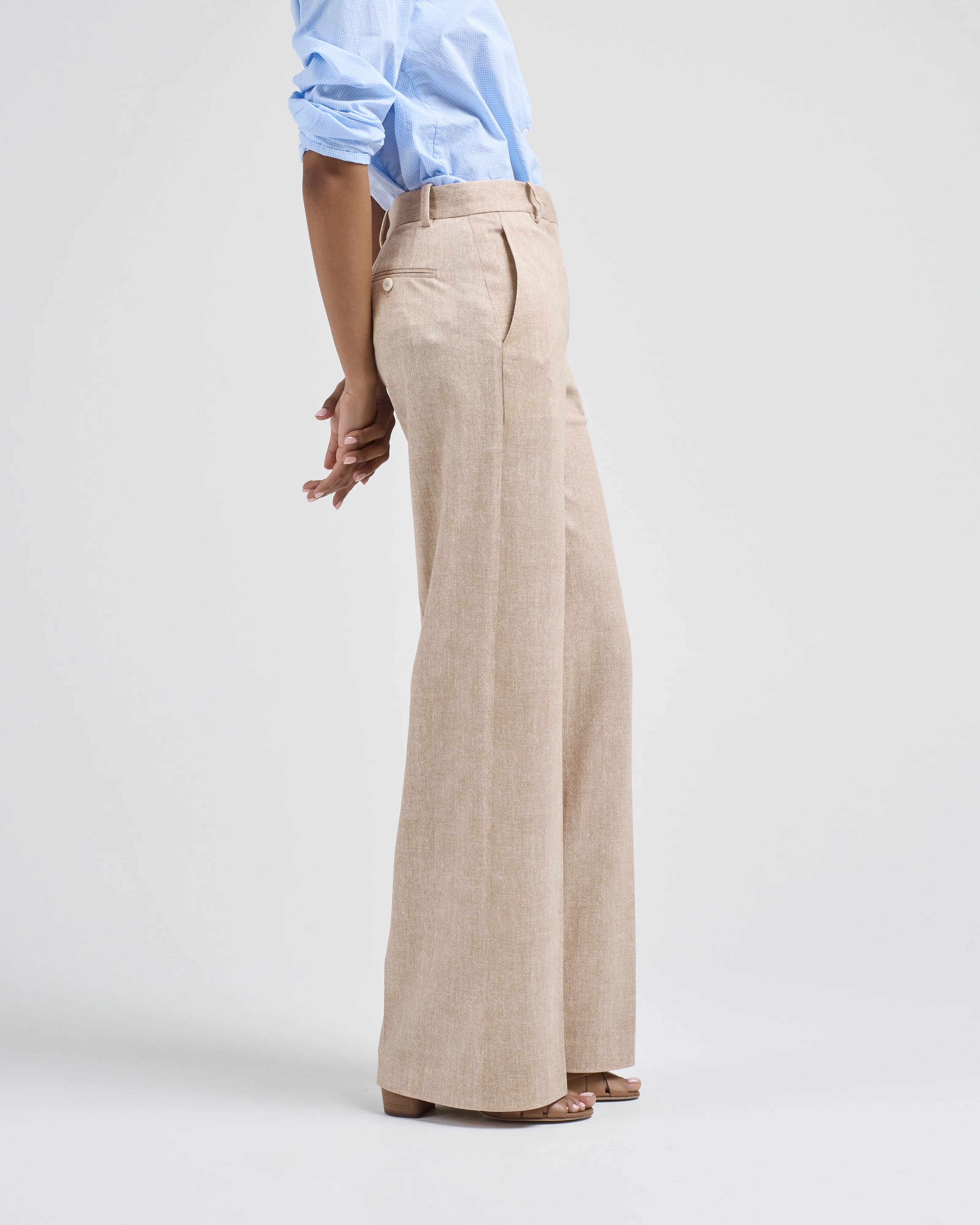herringbone masculine pant - Image 3