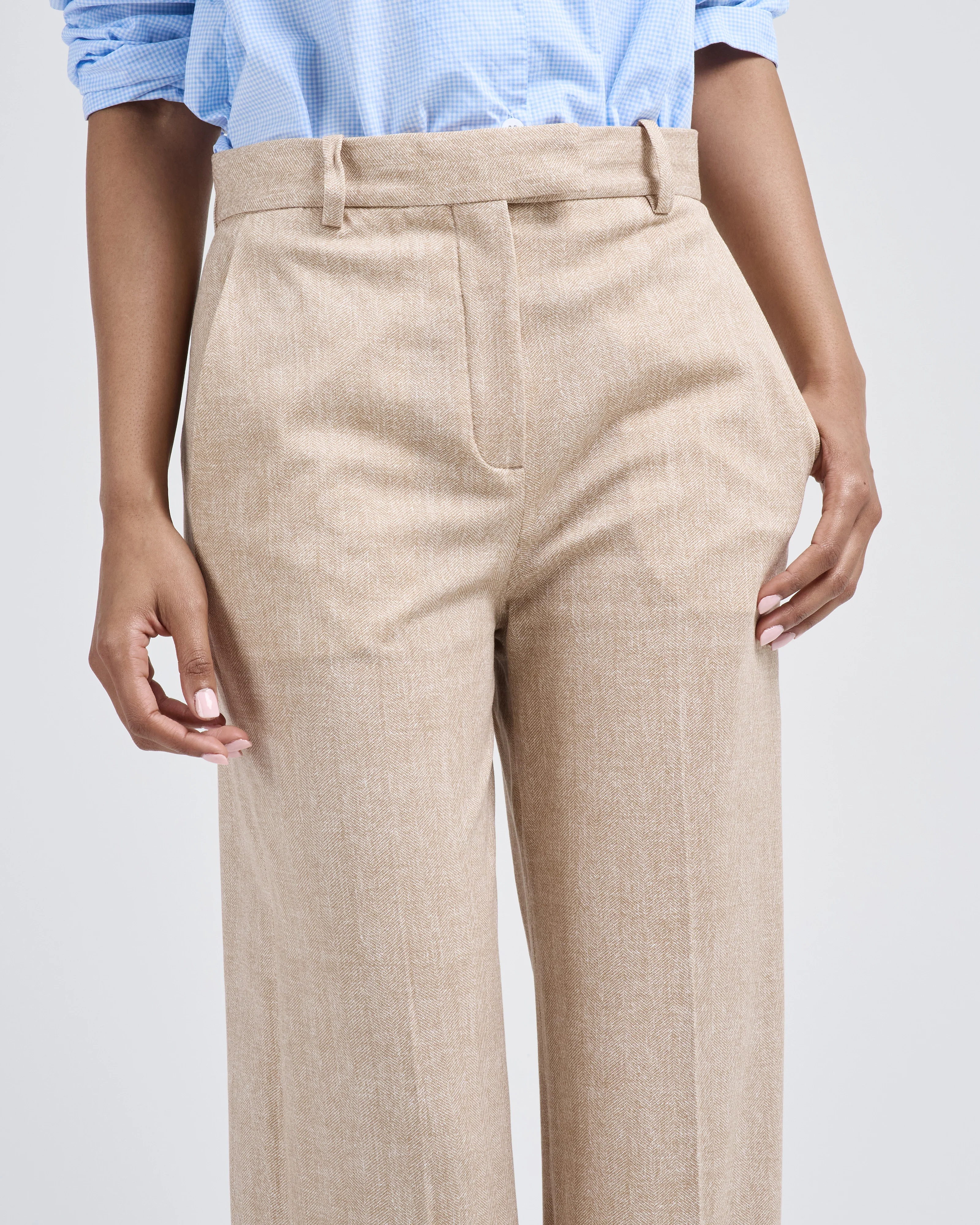 herringbone masculine pant - Image 5