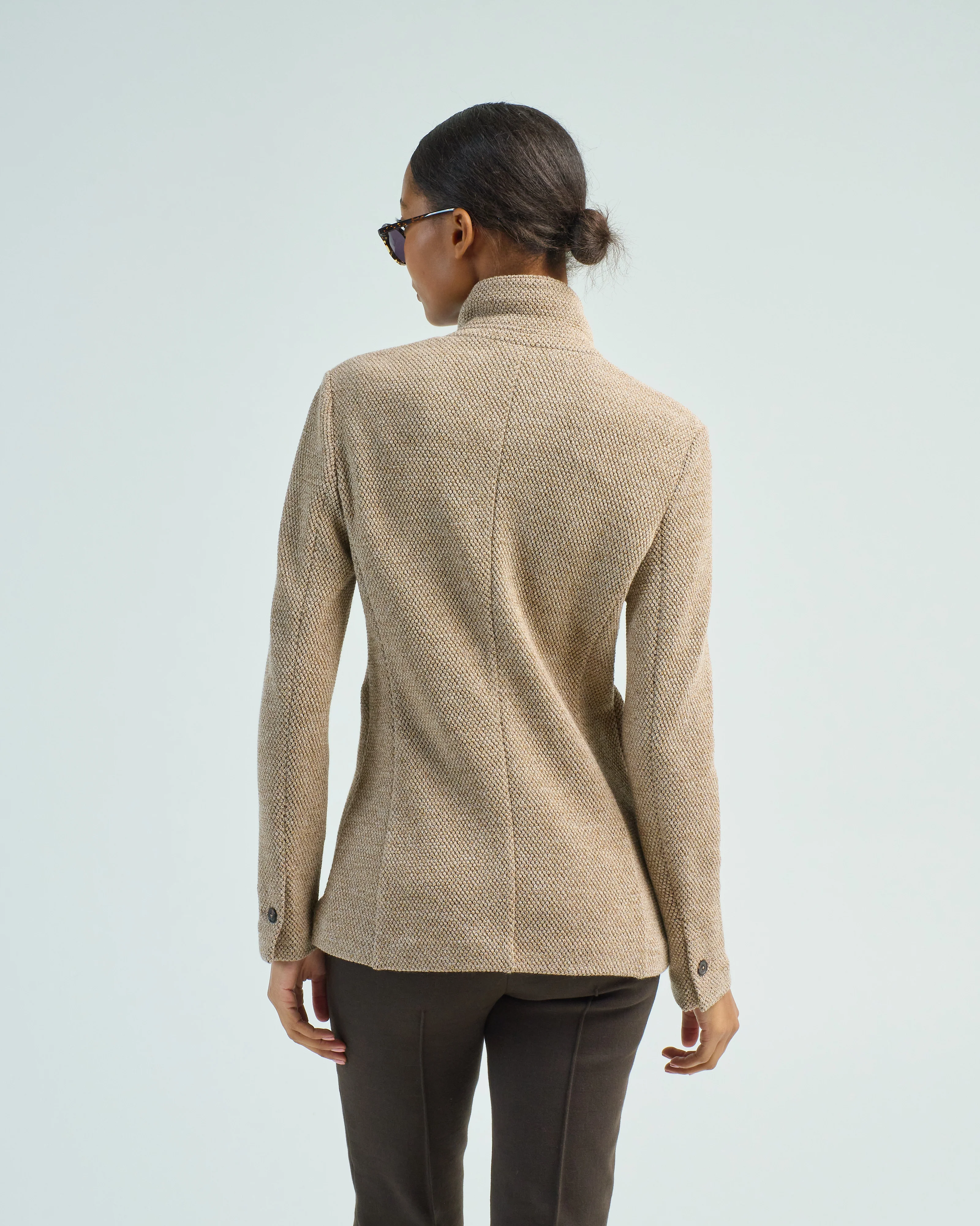 honeycomb long blazer - Image 5