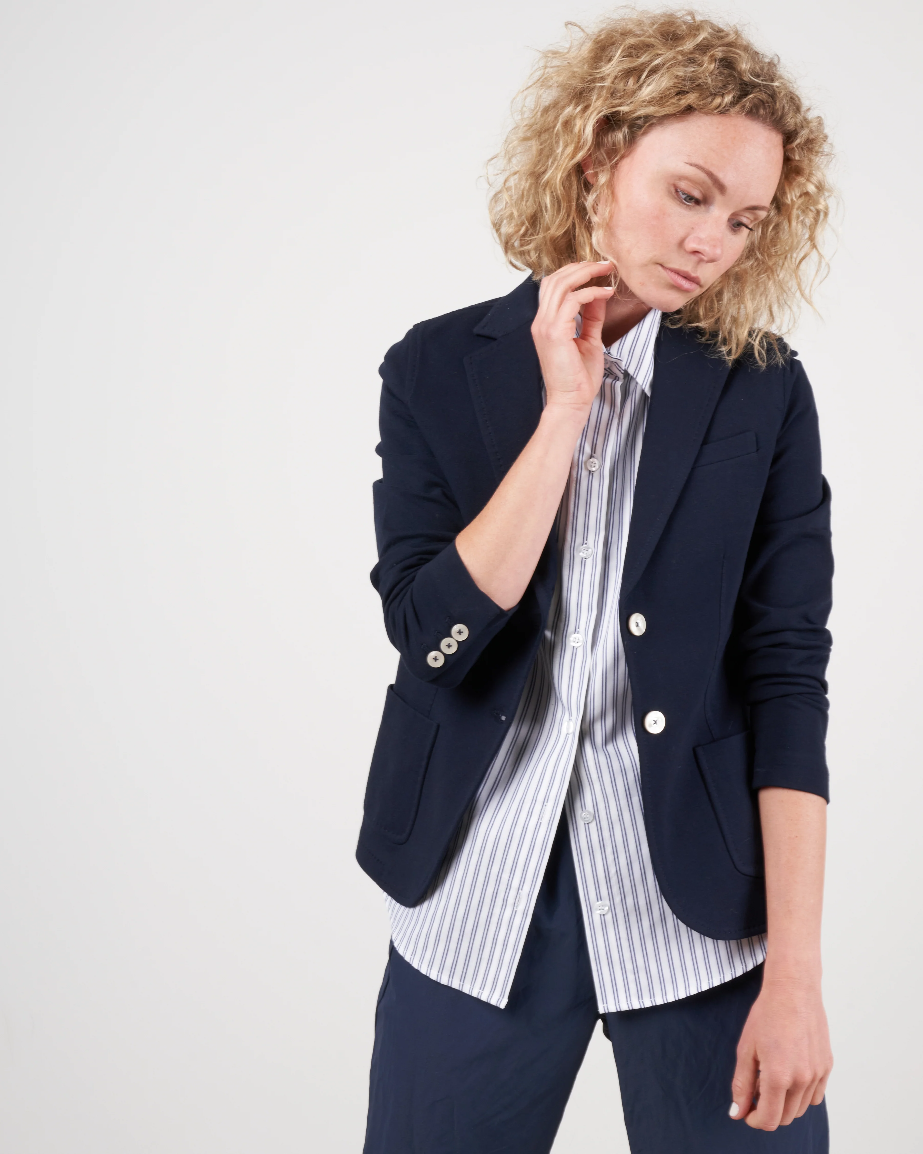 jacket - navy - Image 2