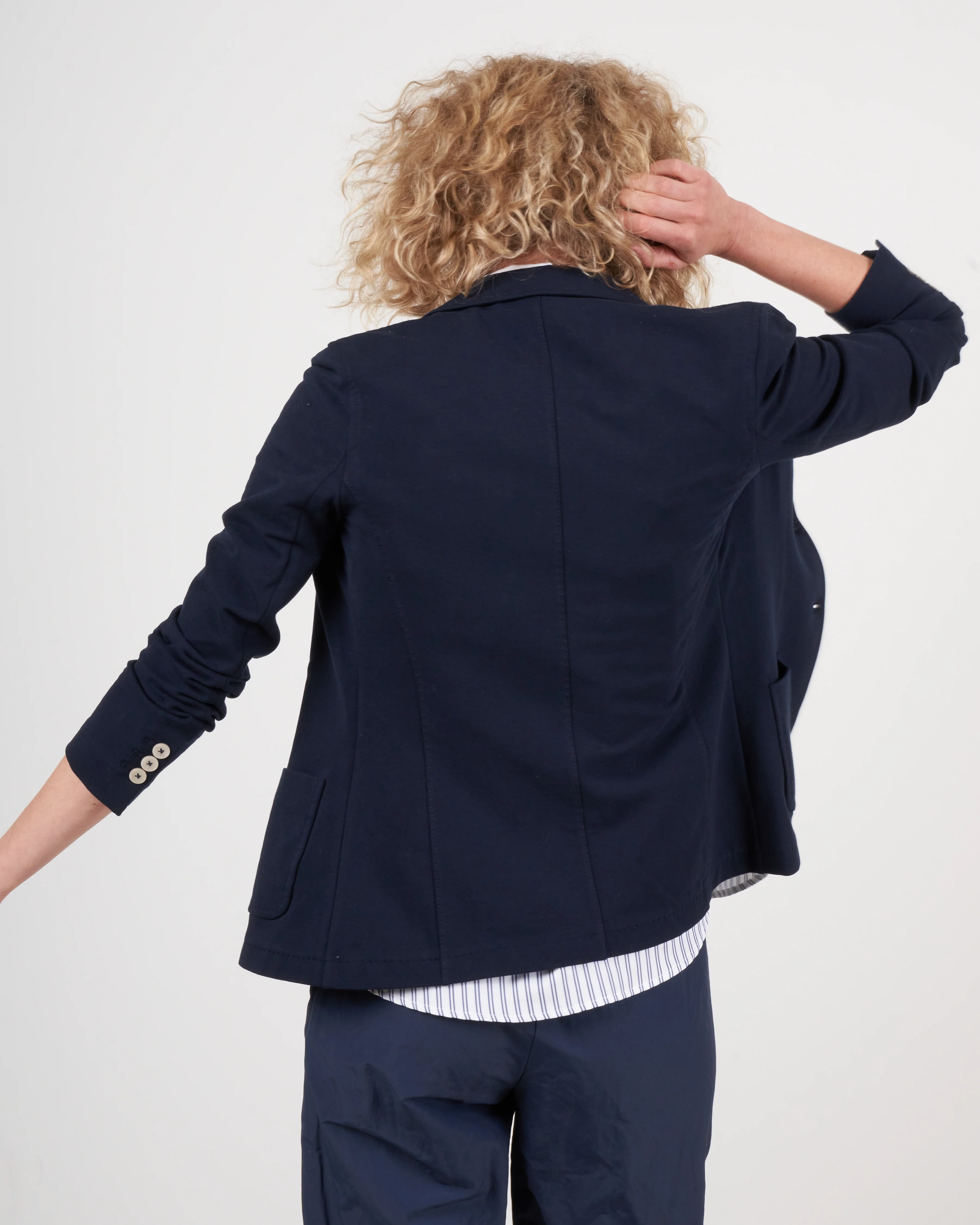jacket - navy - Image 4