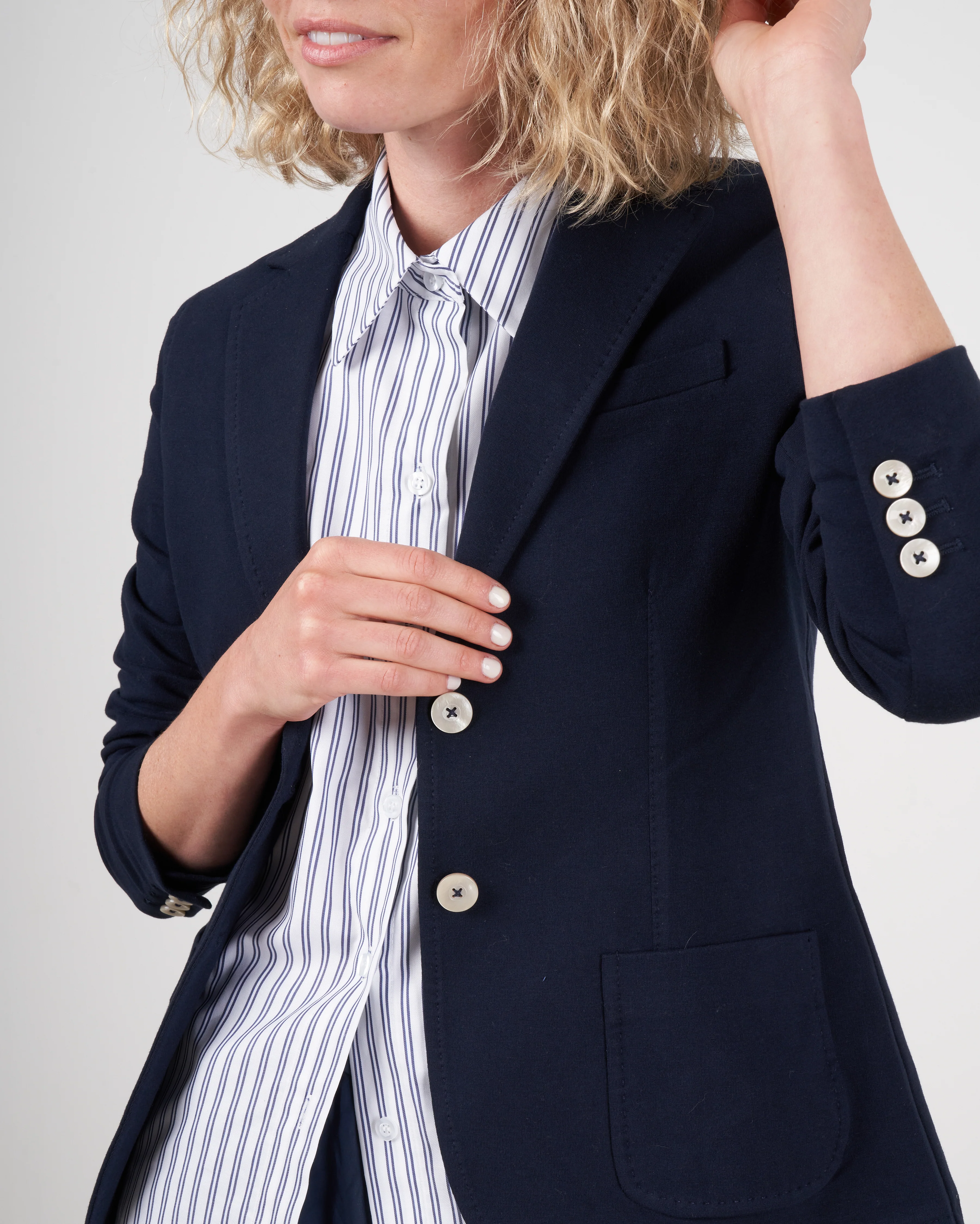 jacket - navy - Image 5