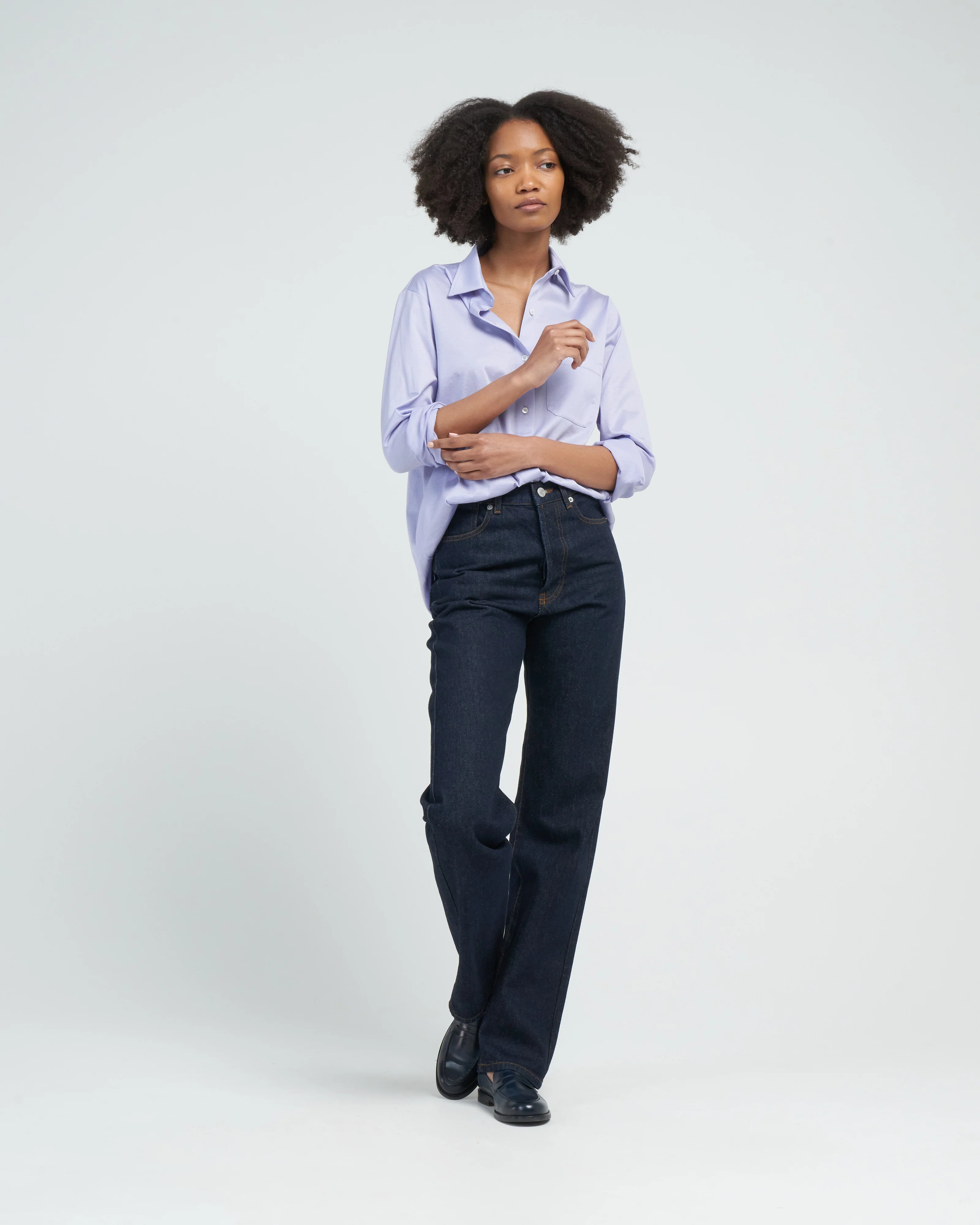 jersey blouse - lavanda - Image 2