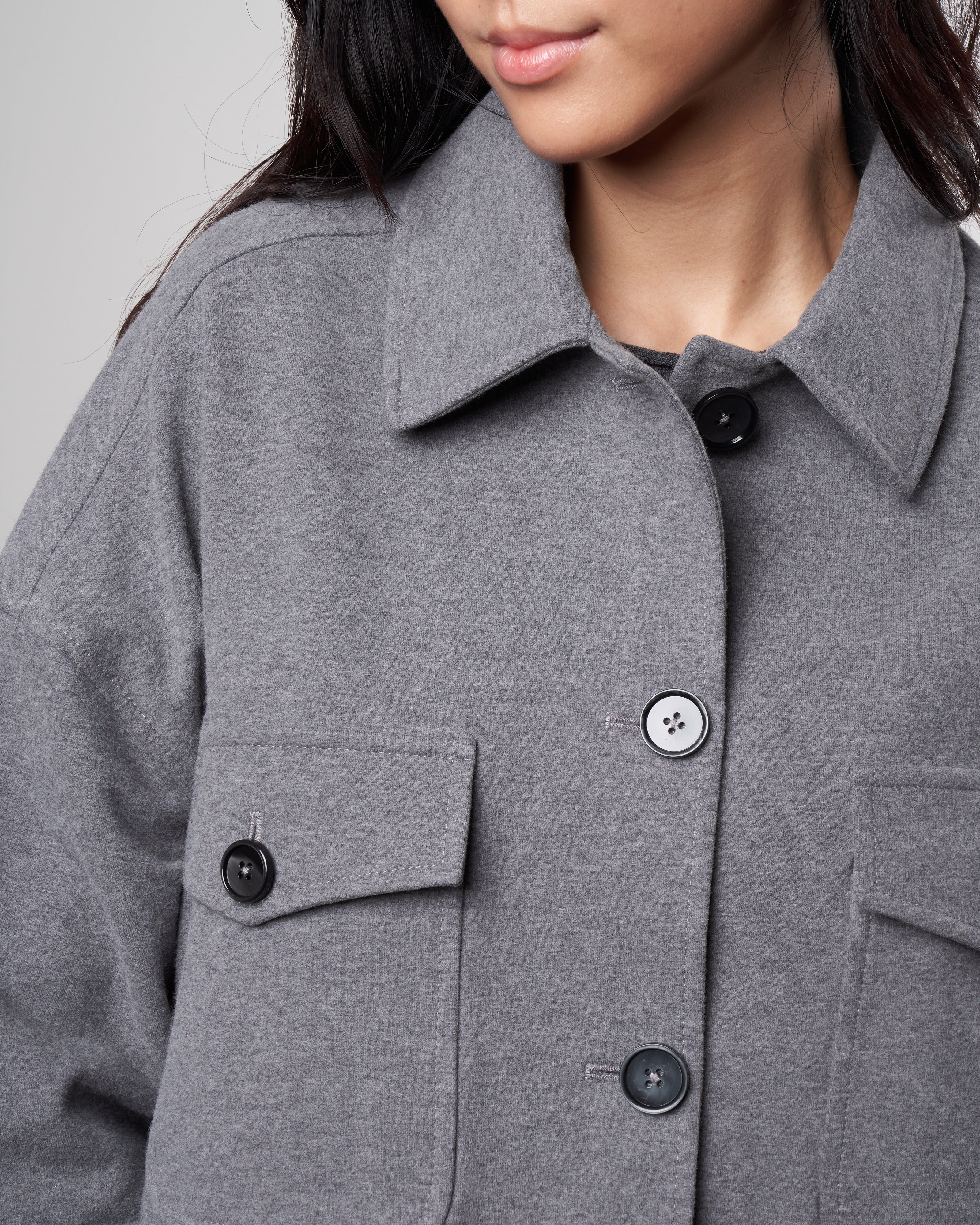 patch pocket gaban - grigio melange - Image 5