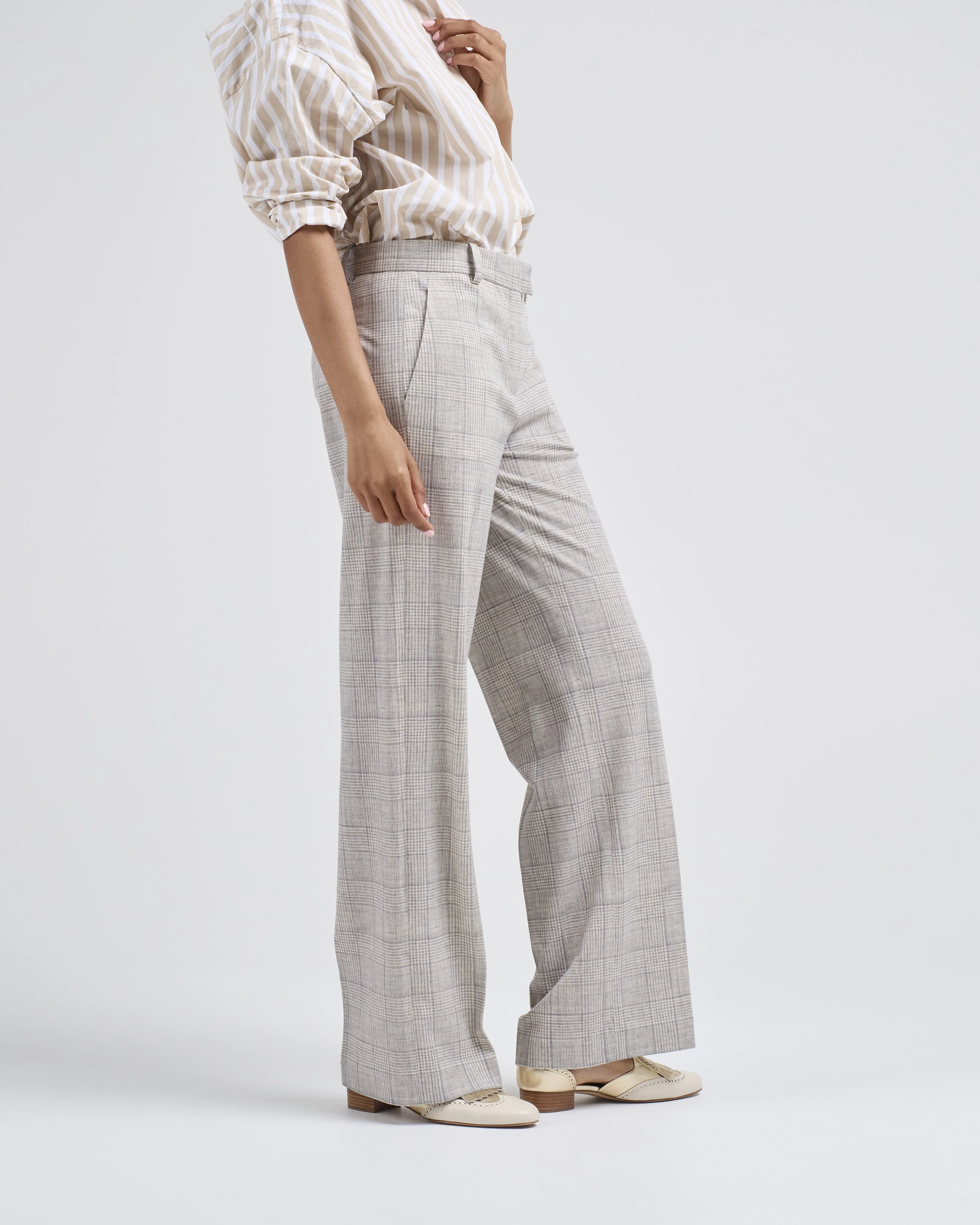 prince of wales masculine pant - Image 3