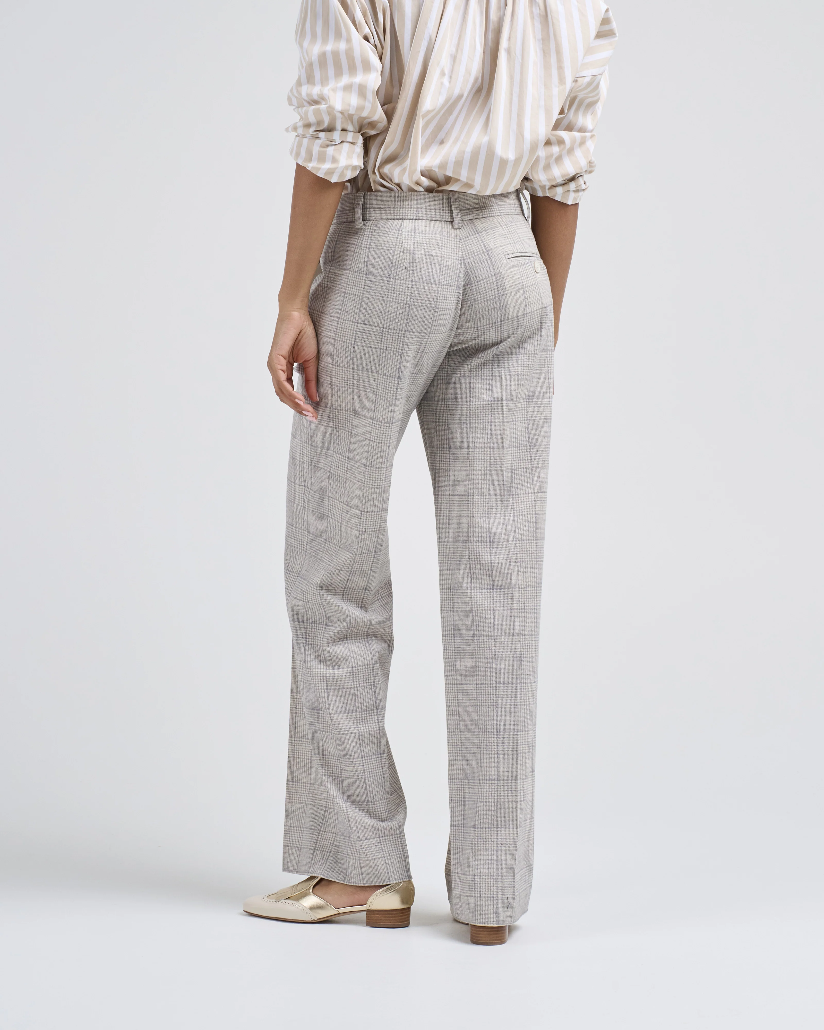 prince of wales masculine pant - Image 4
