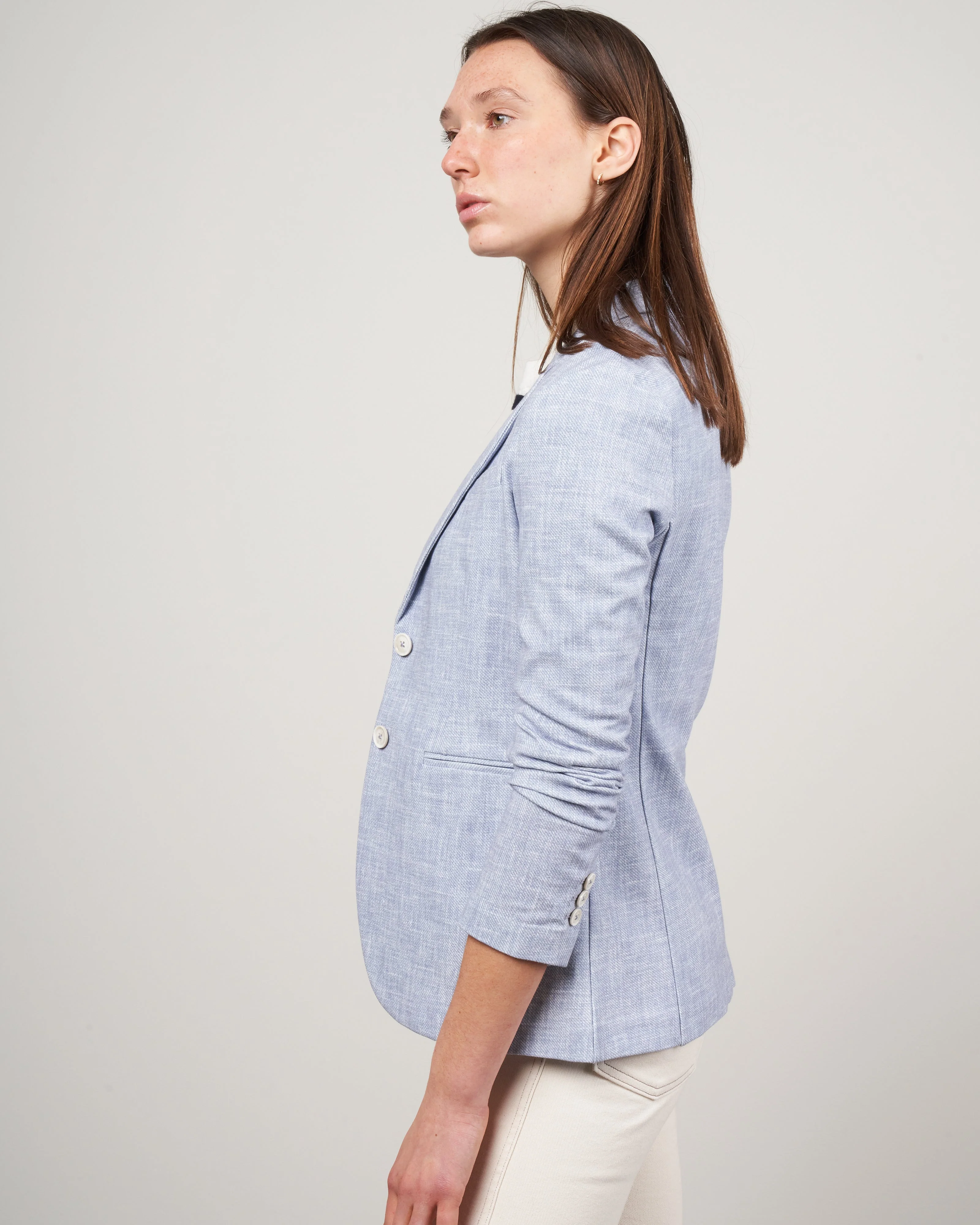 slim long jacket - riviera - Image 2