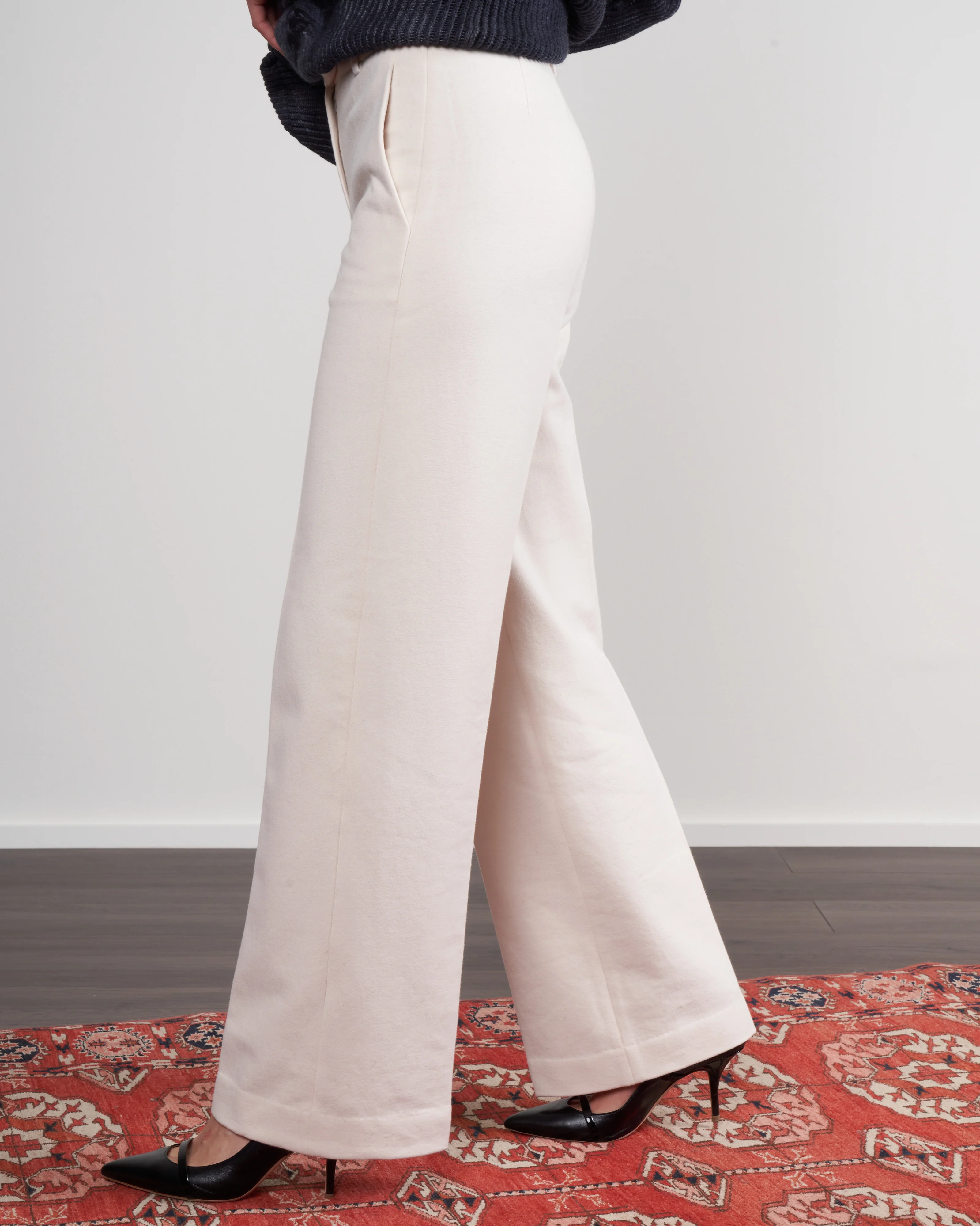 straight pant - off white - Image 3