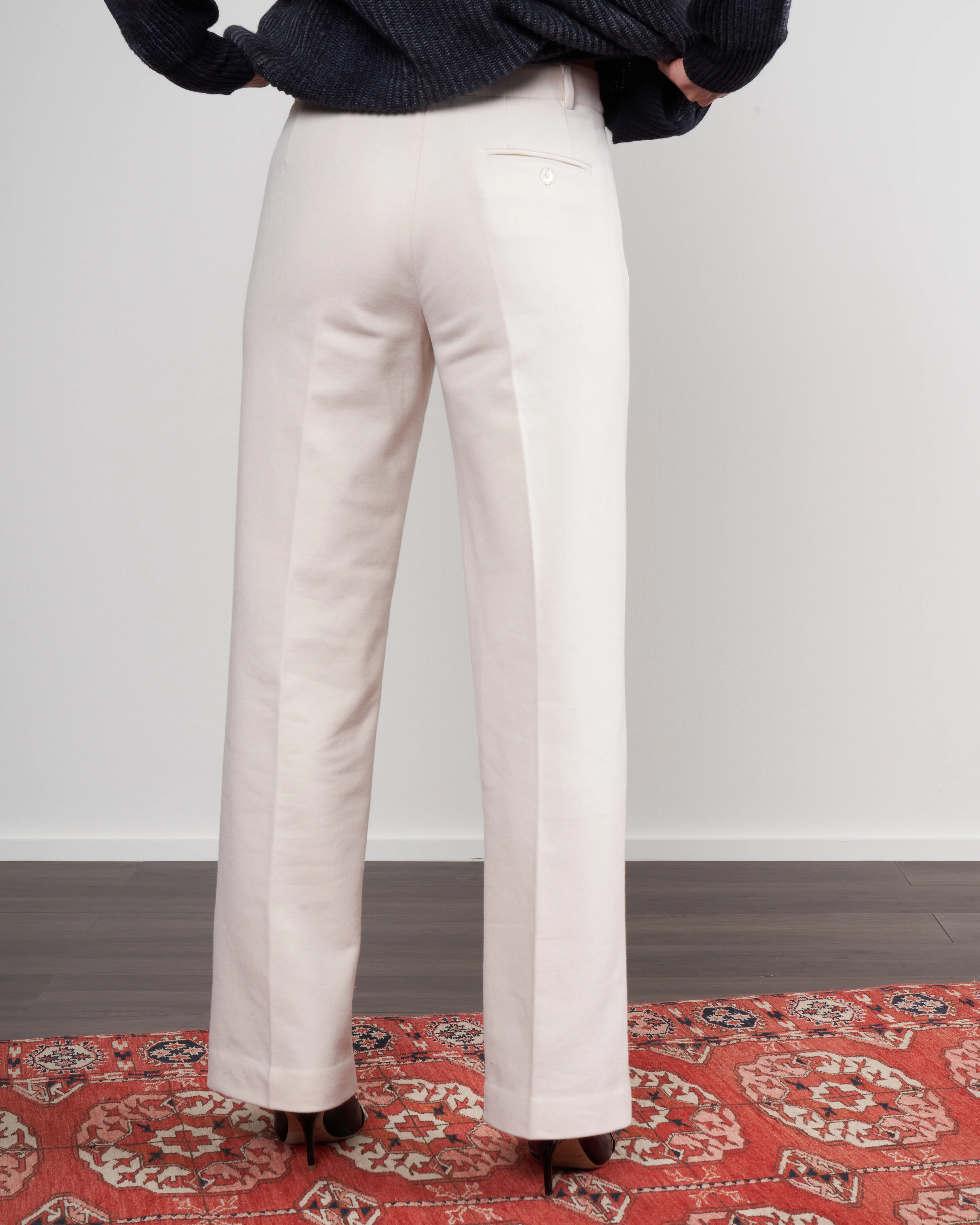 straight pant - off white - Image 4