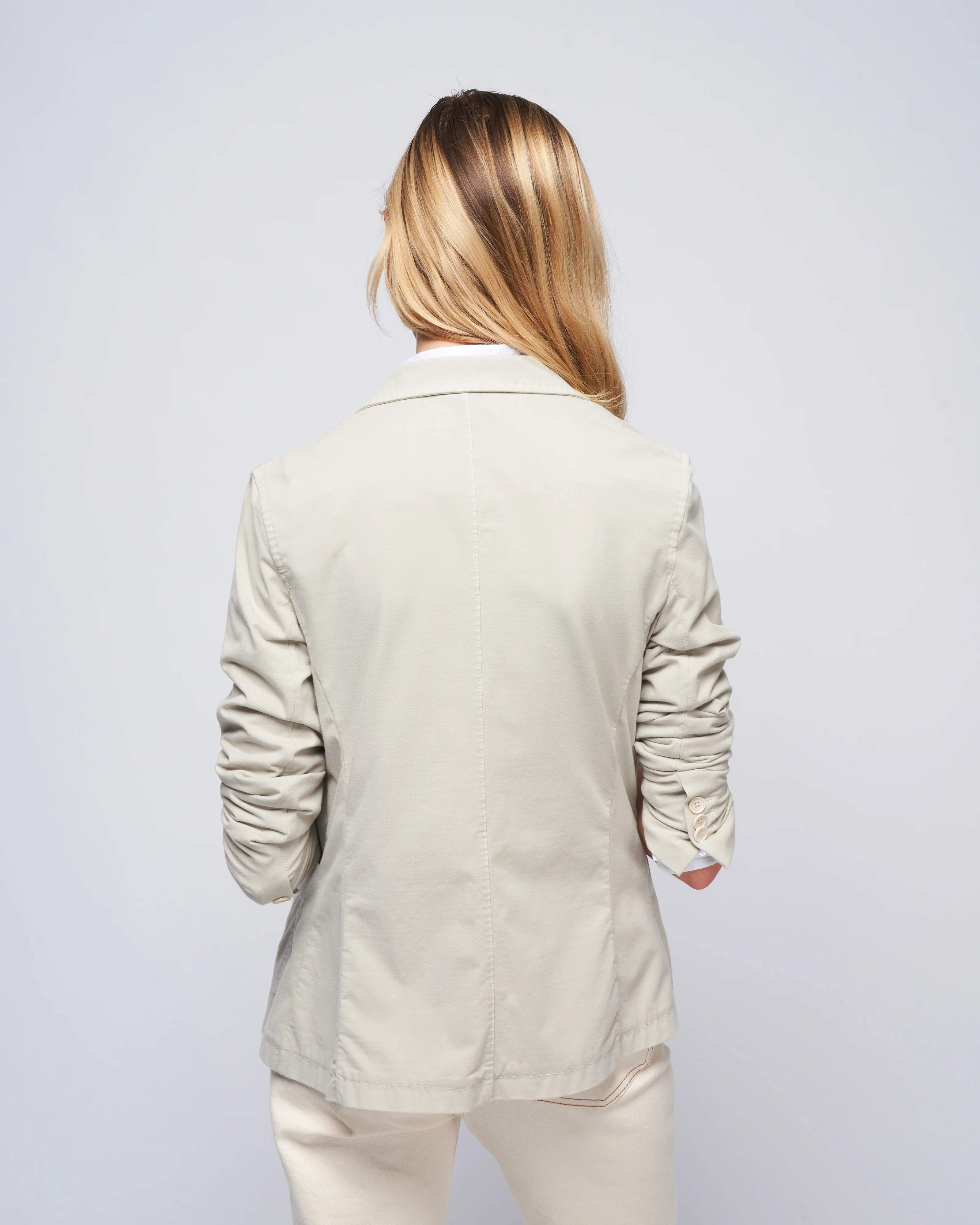 travel jersey jacket - light gray - Image 4