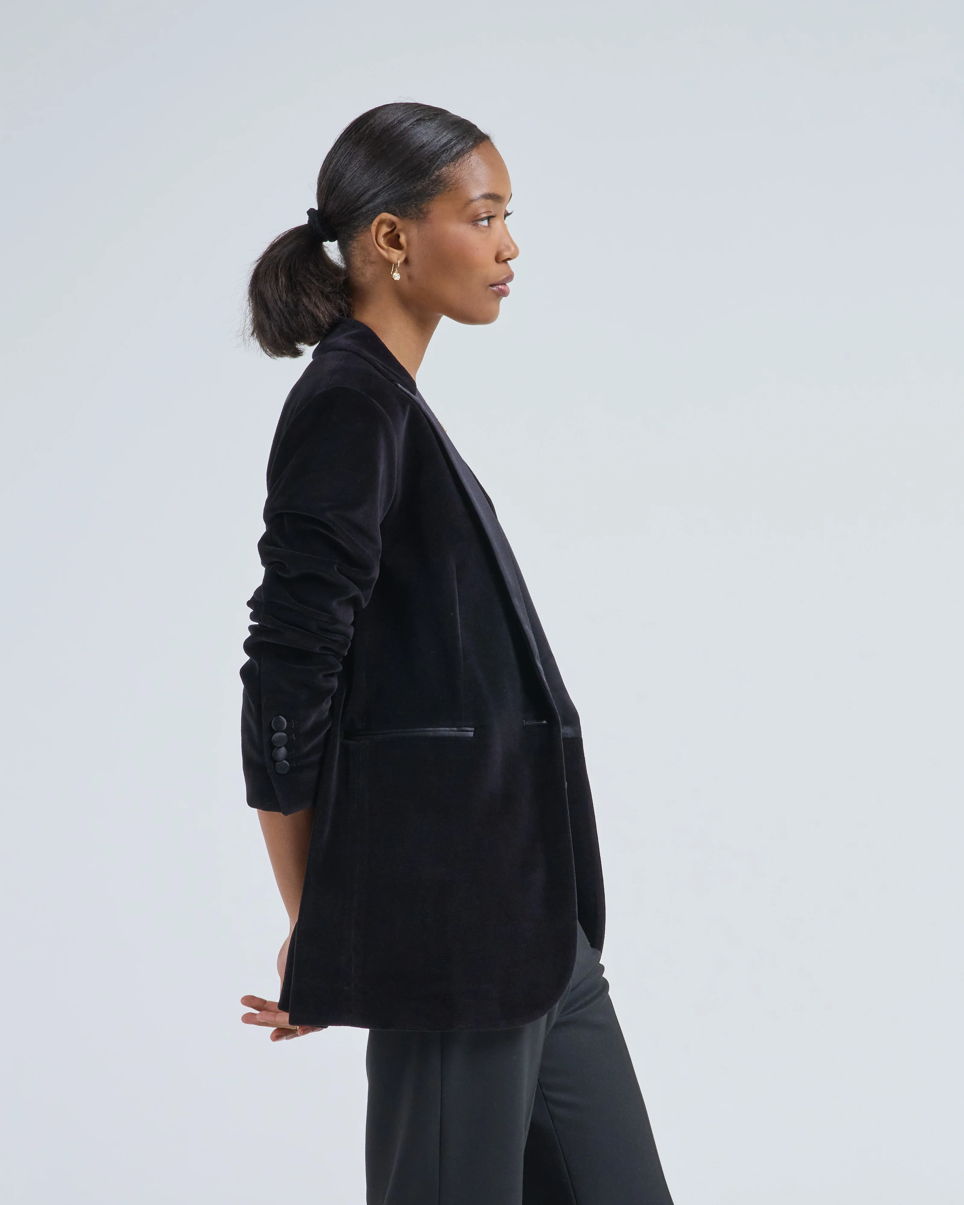 velour blazer - Image 3