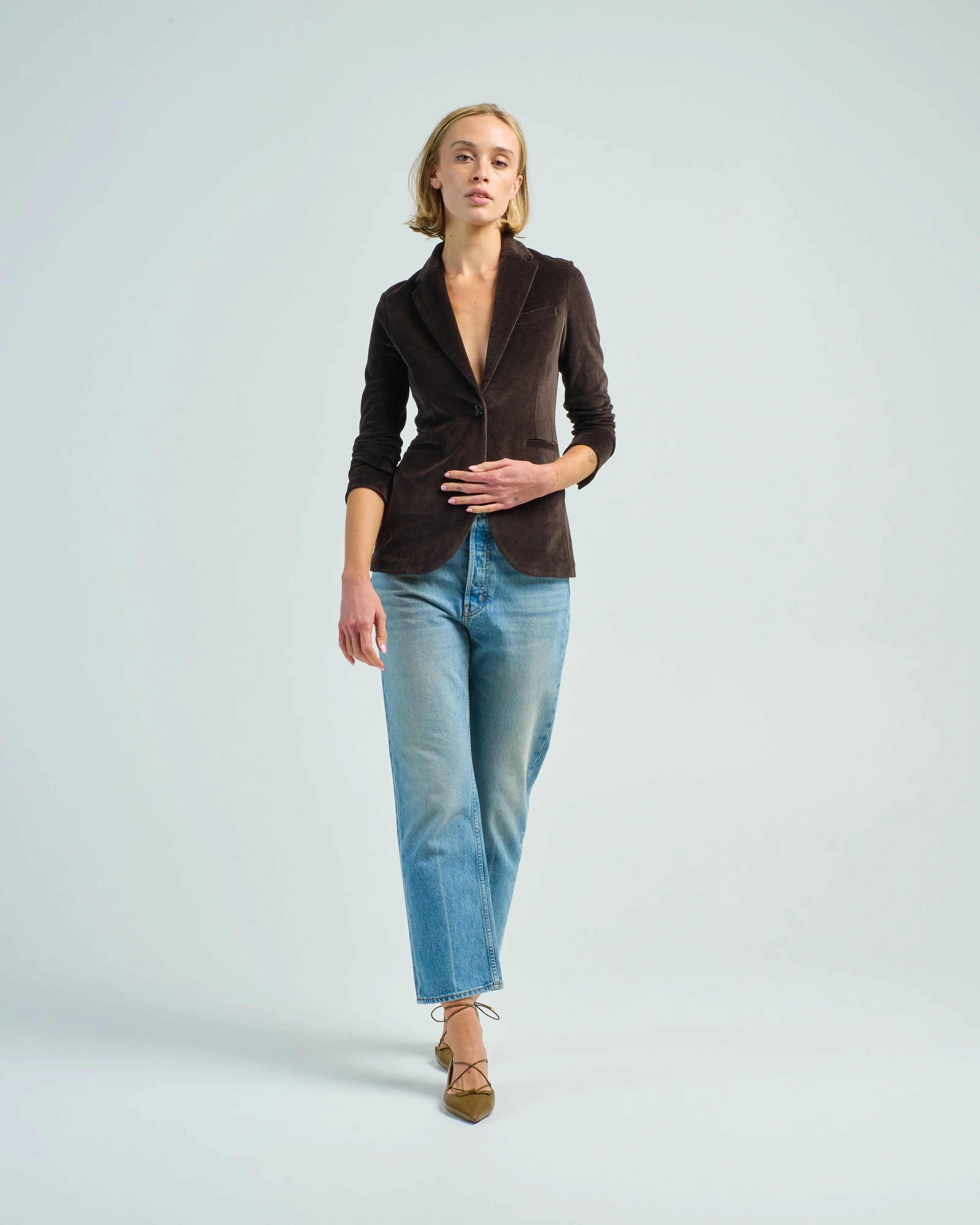 velvet blazer - Image 2