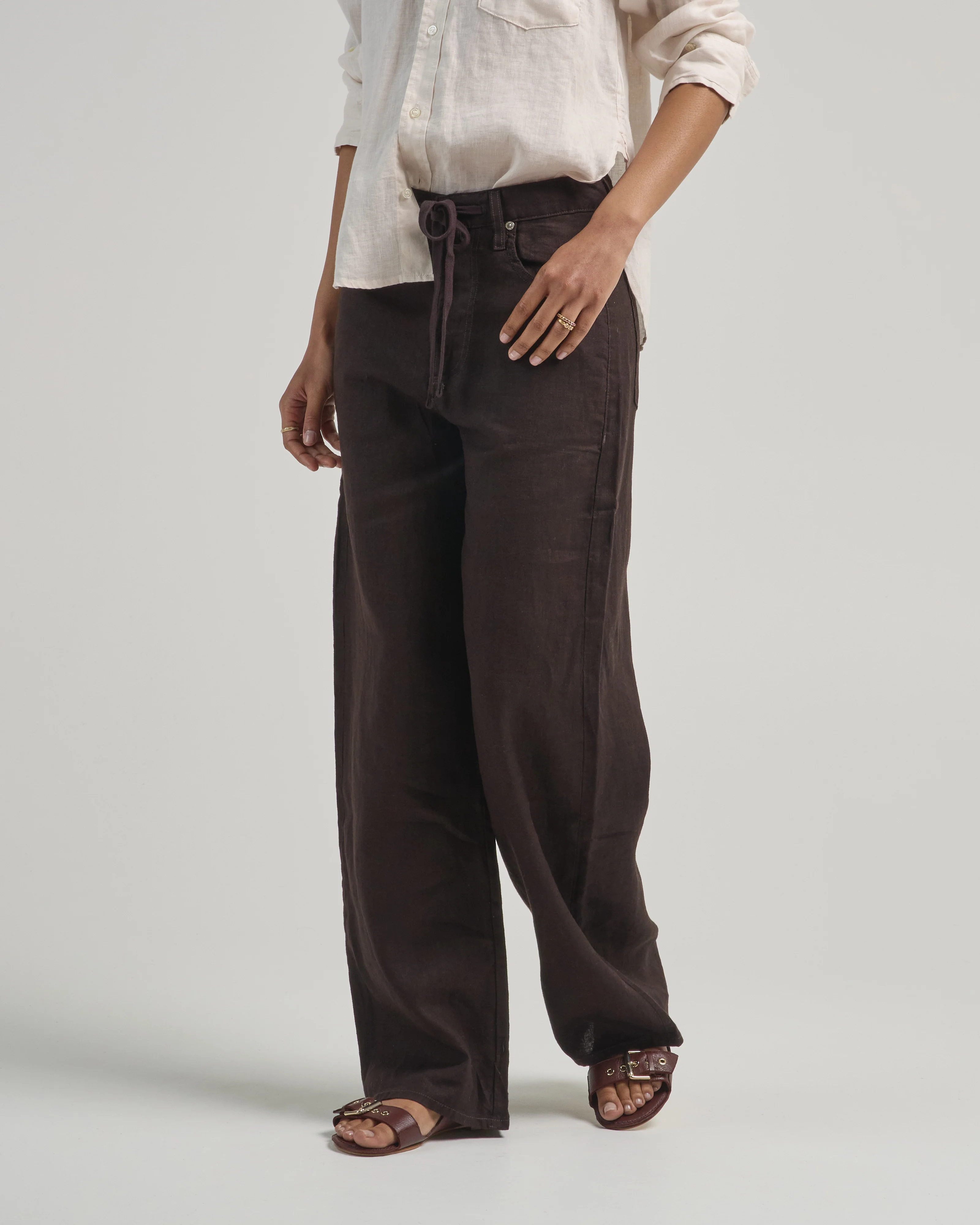 brynn drawstring trouser - Image 3