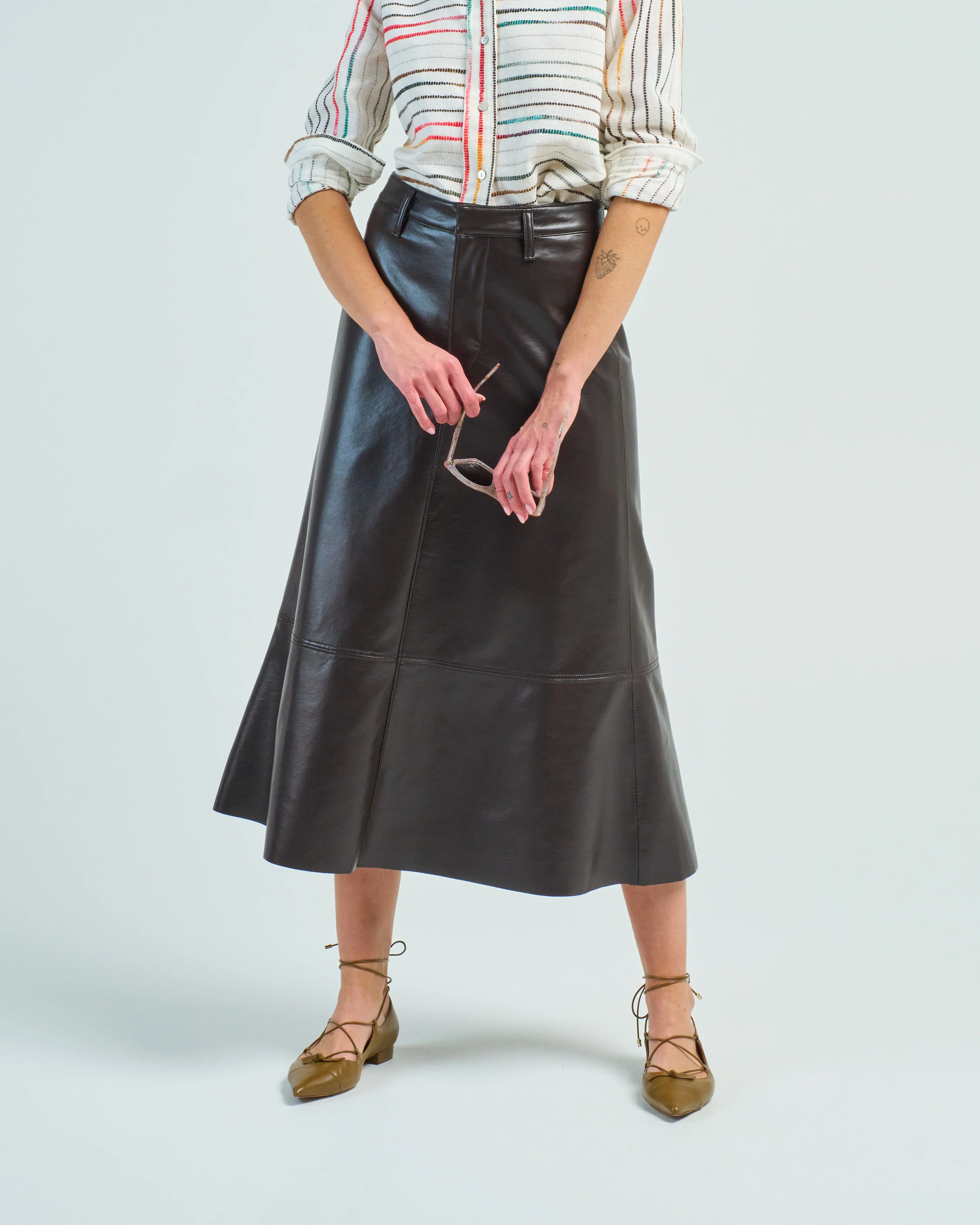 cassia leather skirt - Image 2