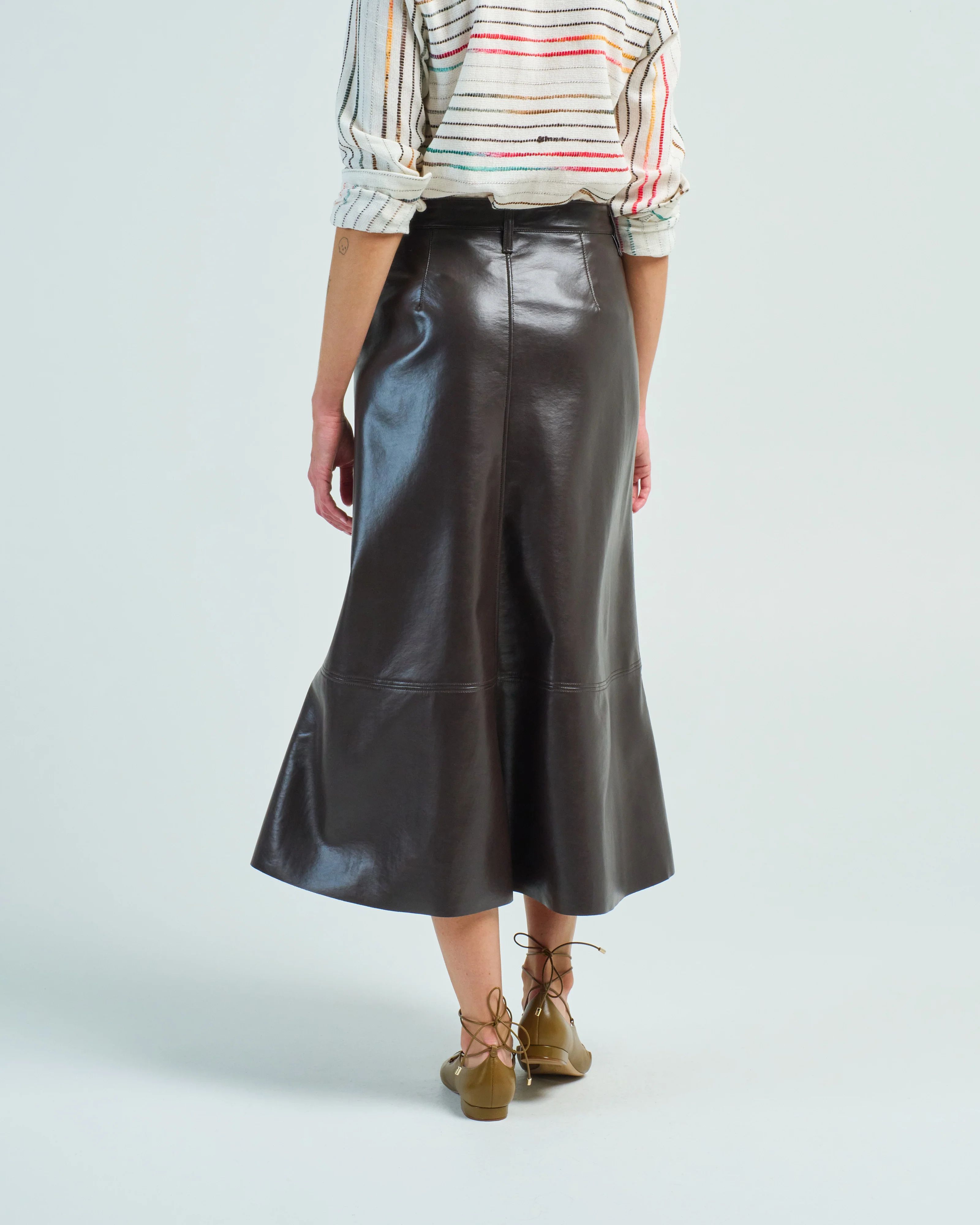 cassia leather skirt - Image 4