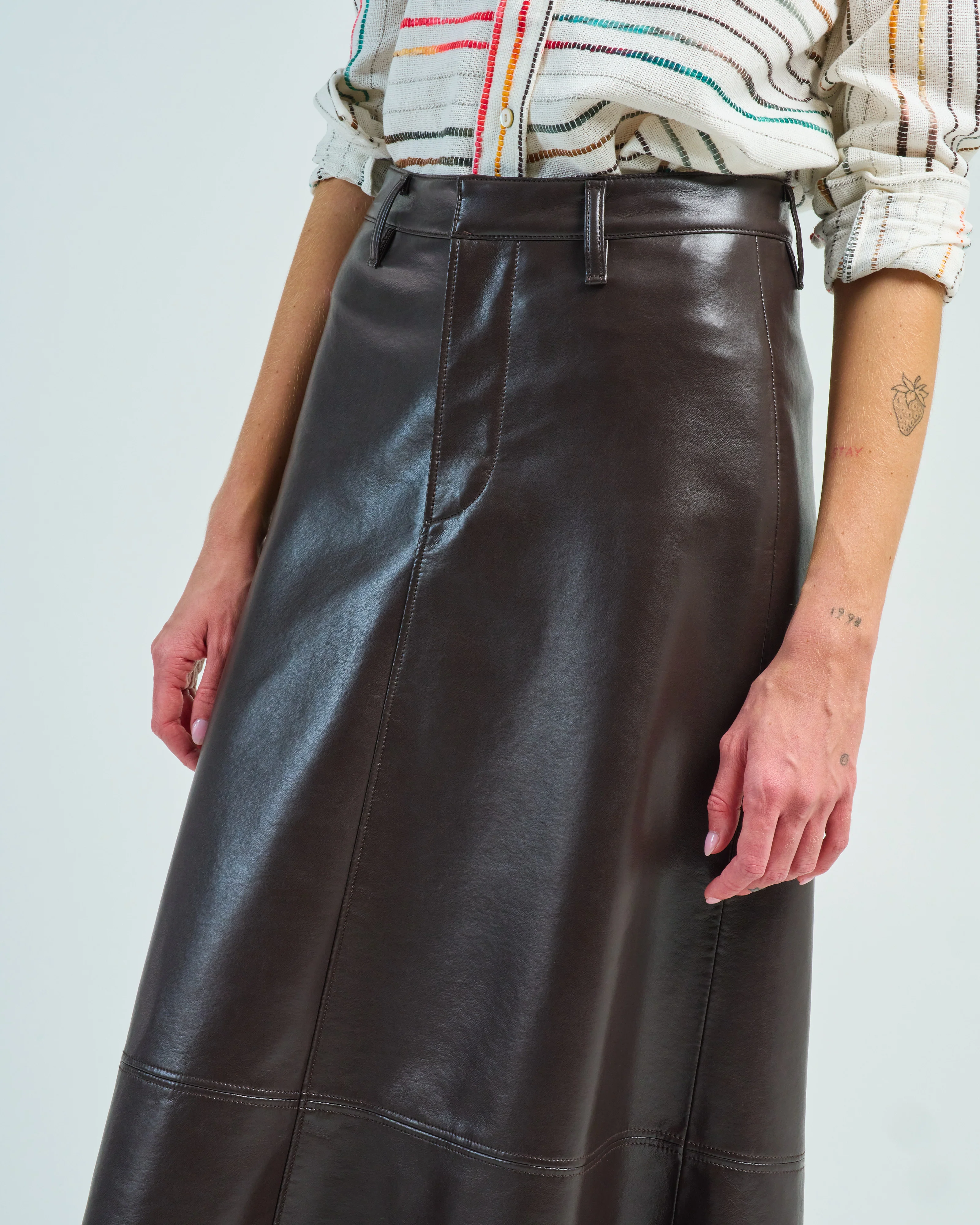 cassia leather skirt - Image 5