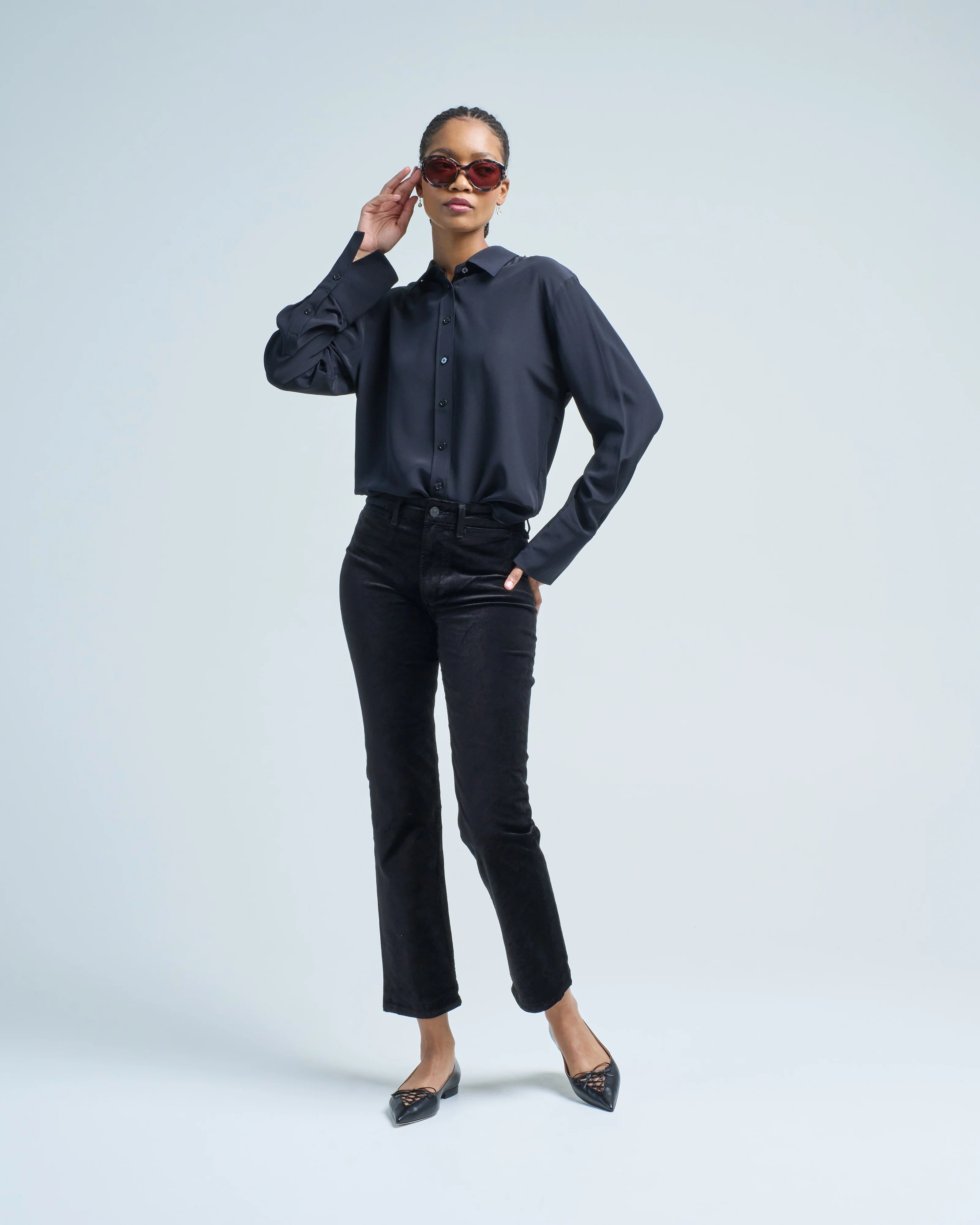 isola crop slim w/ welt pocket - Image 2