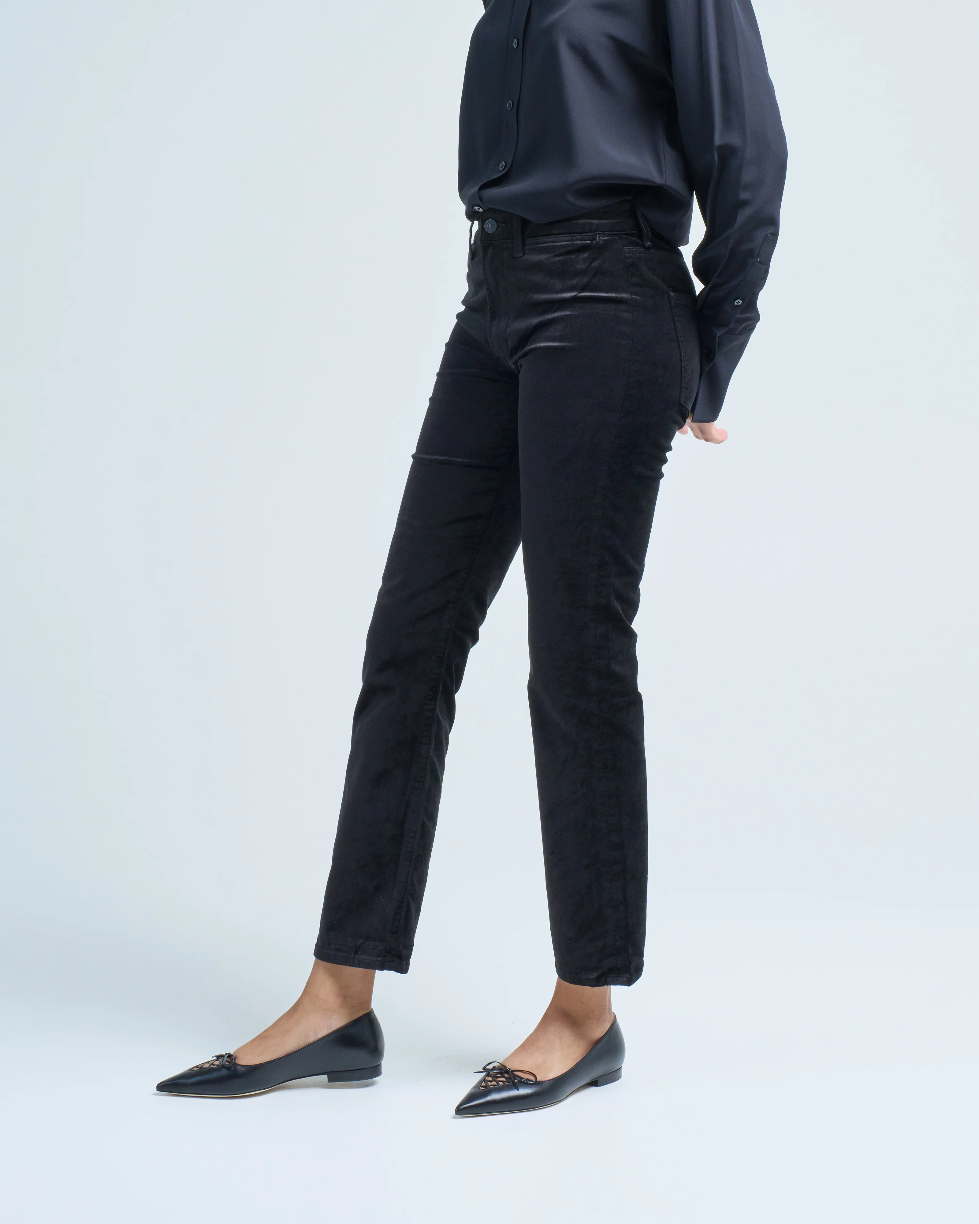 isola crop slim w/ welt pocket - Image 3