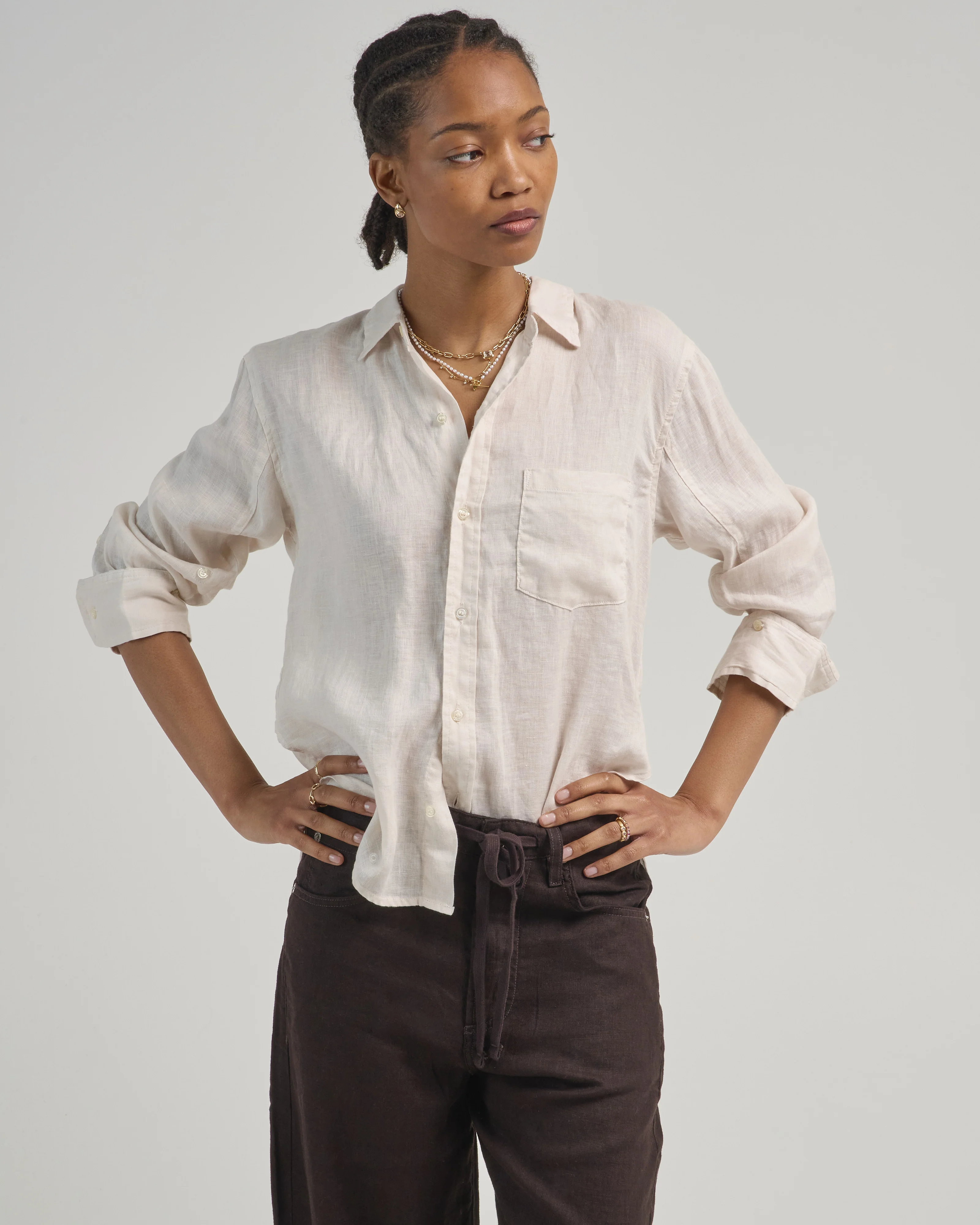 kayla shrunken shirt