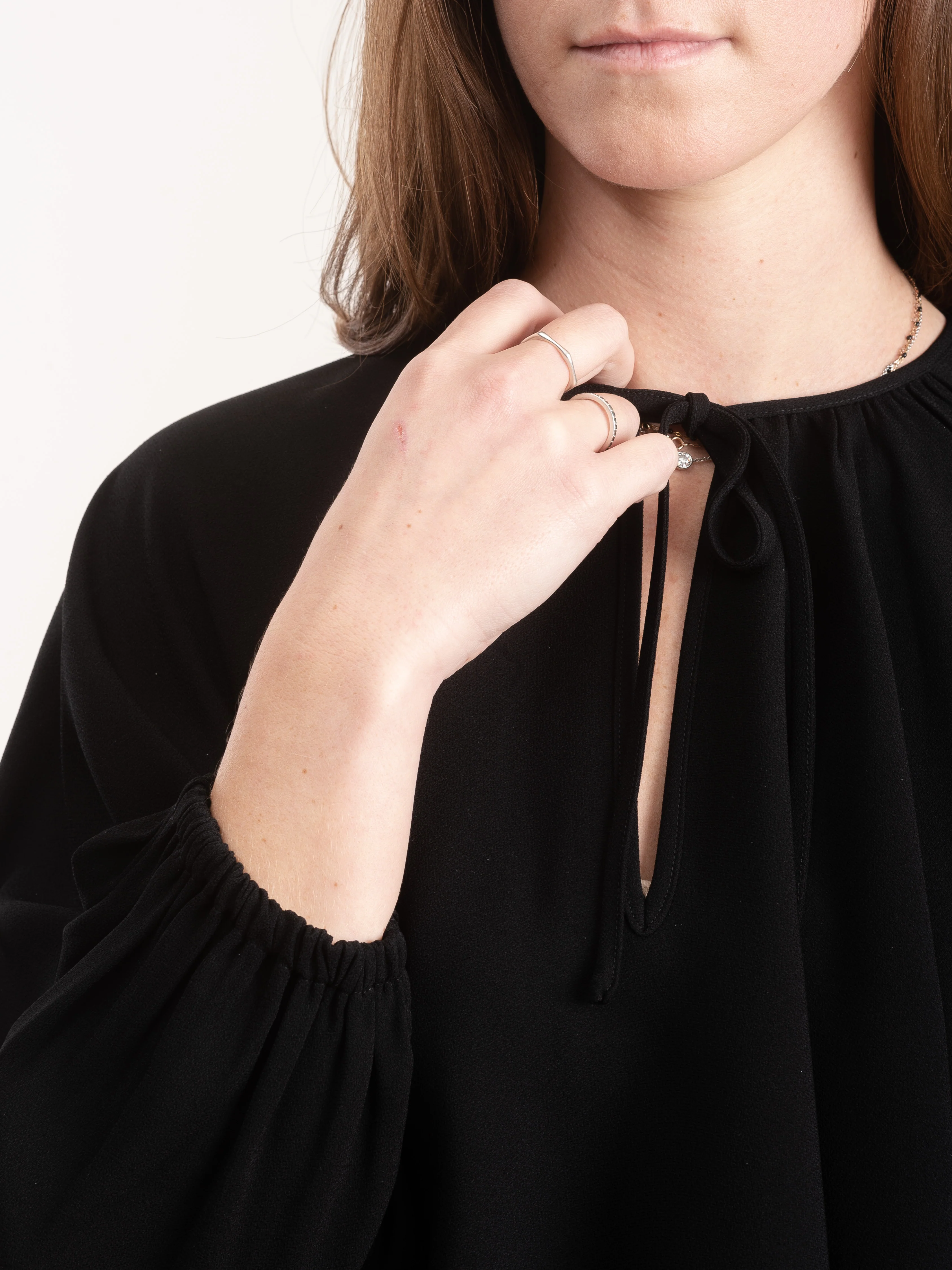 circle tunic - black - Image 5