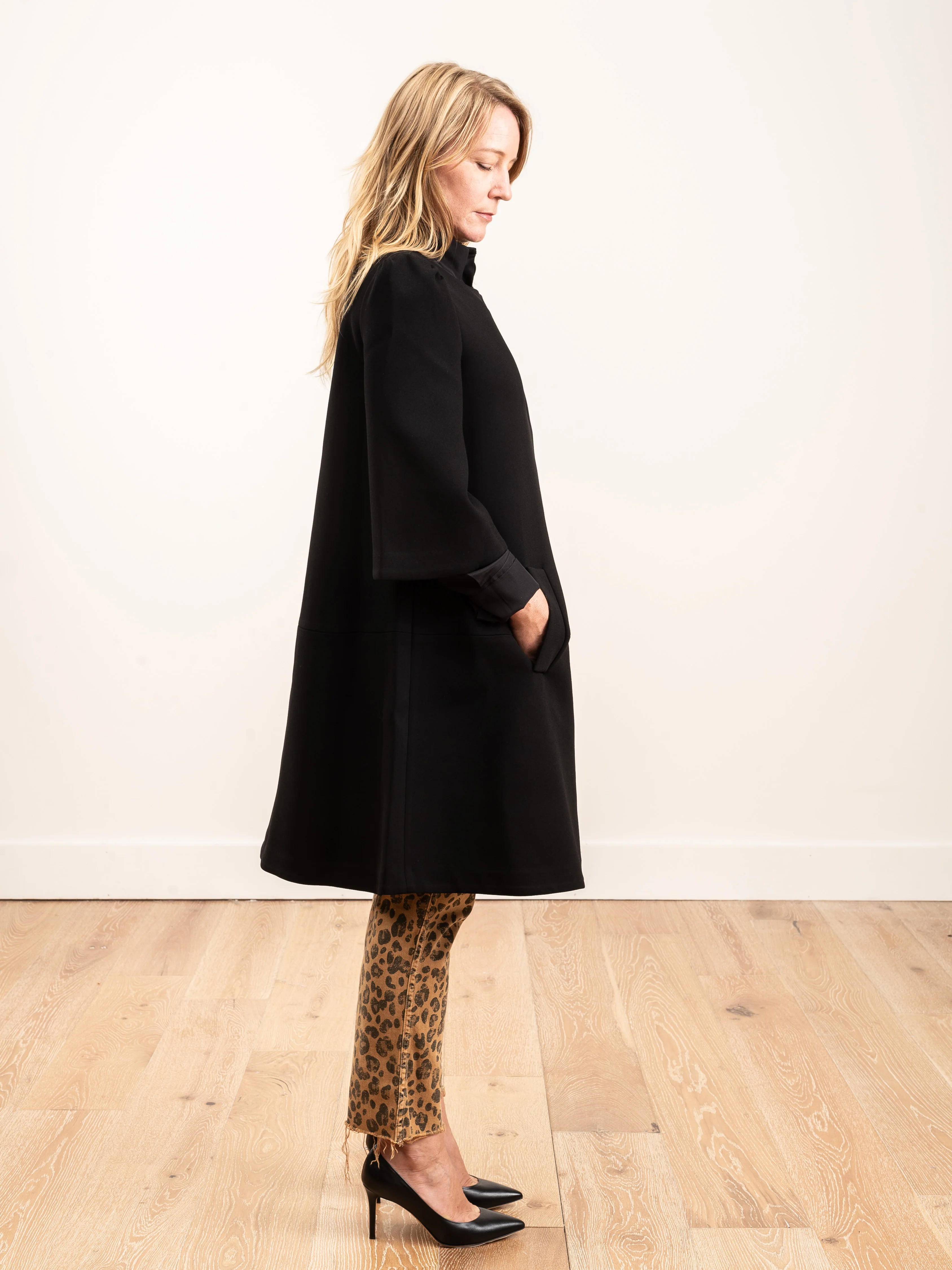 mid-length coat - Image 2