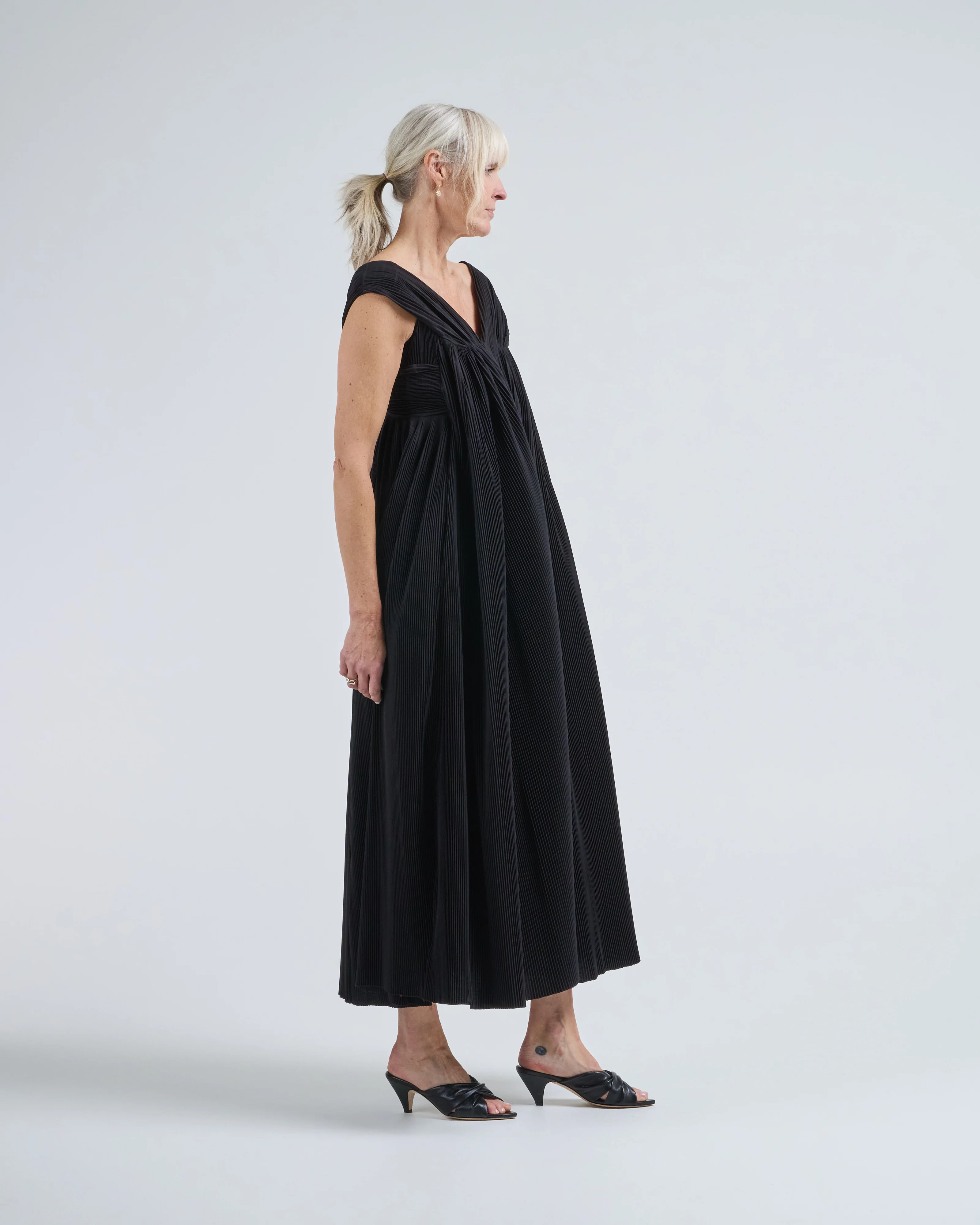 crinkle cut dress - Image 3