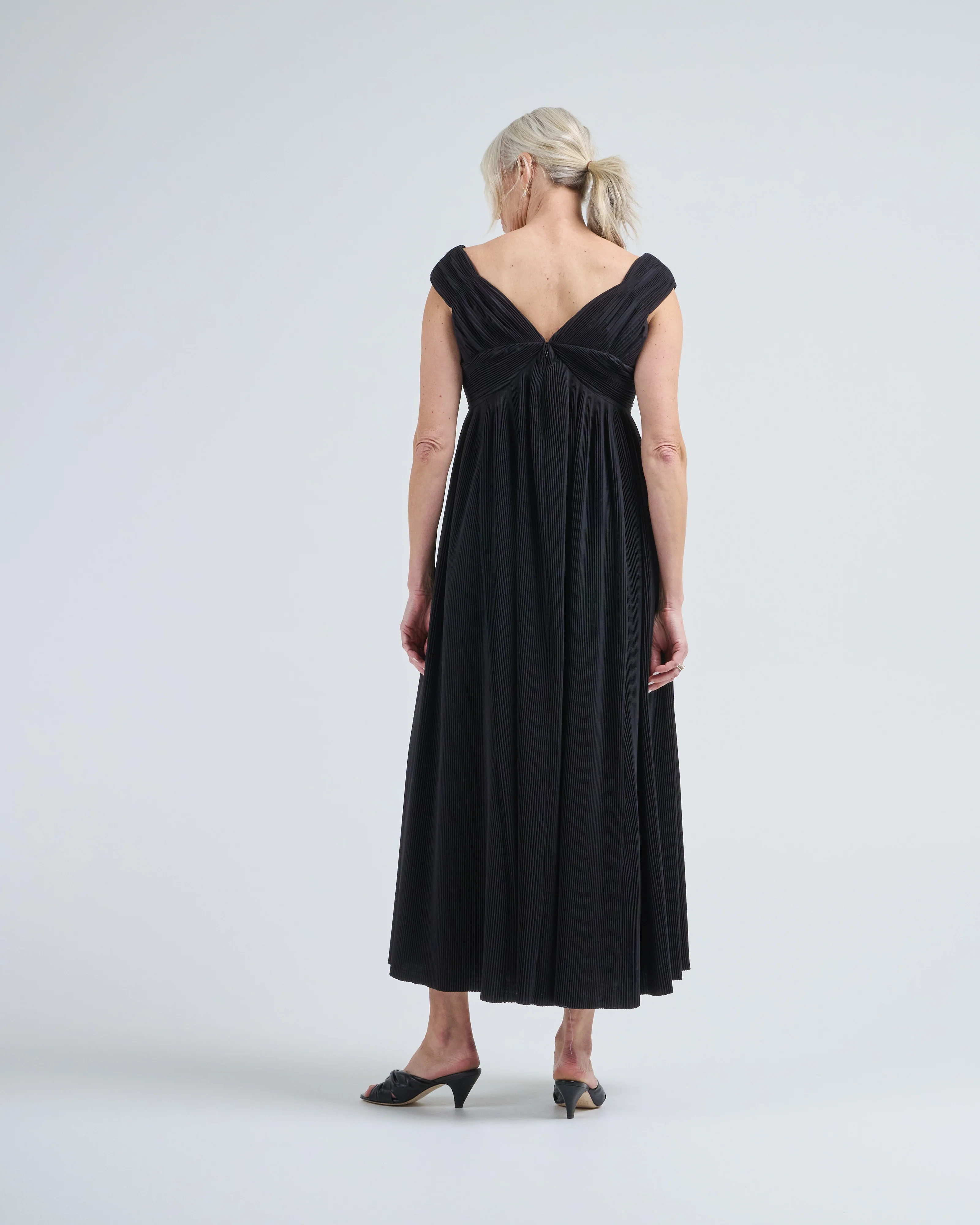 crinkle cut dress - Image 4