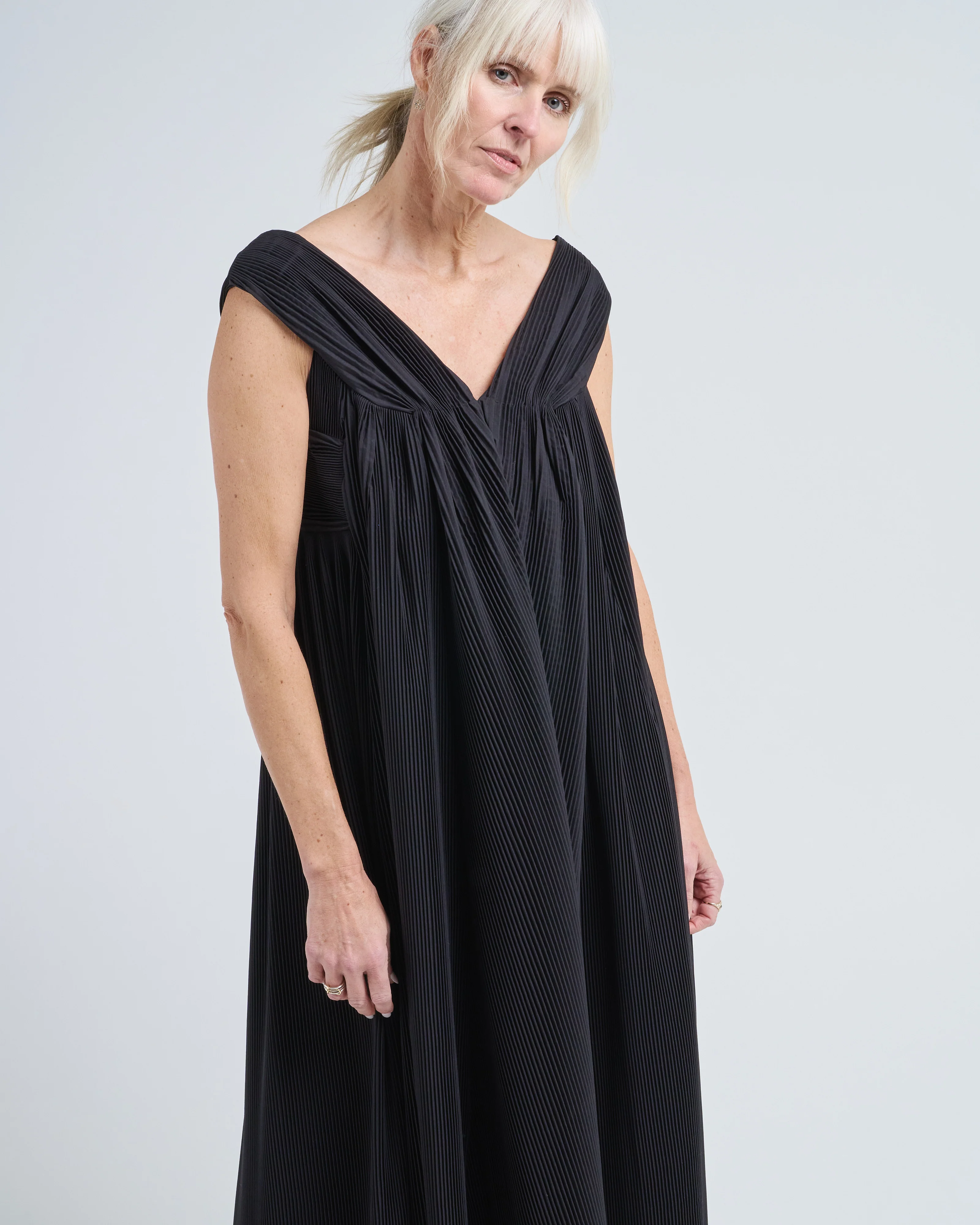 crinkle cut dress - Image 5