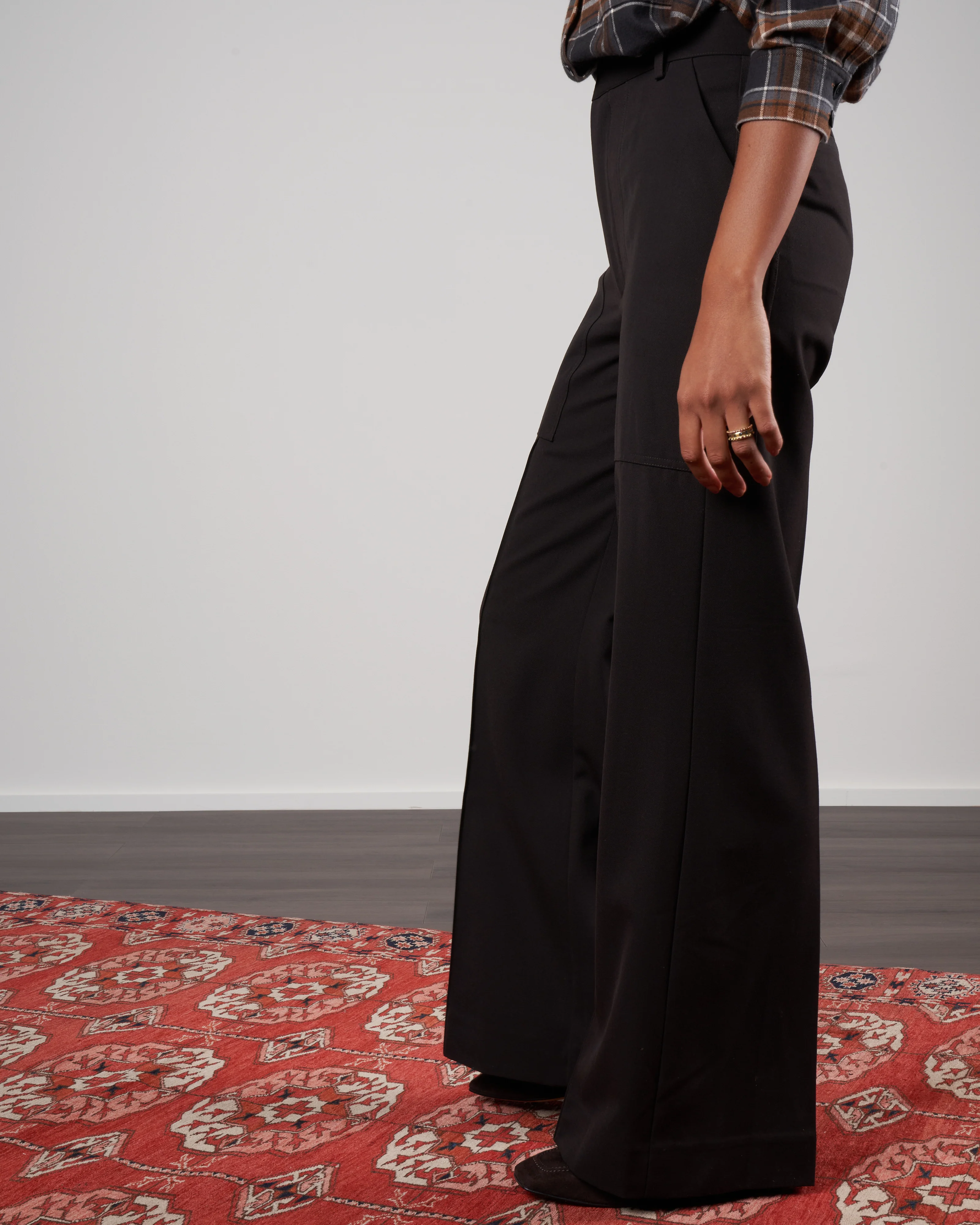 gabardine pant - umber - Image 3