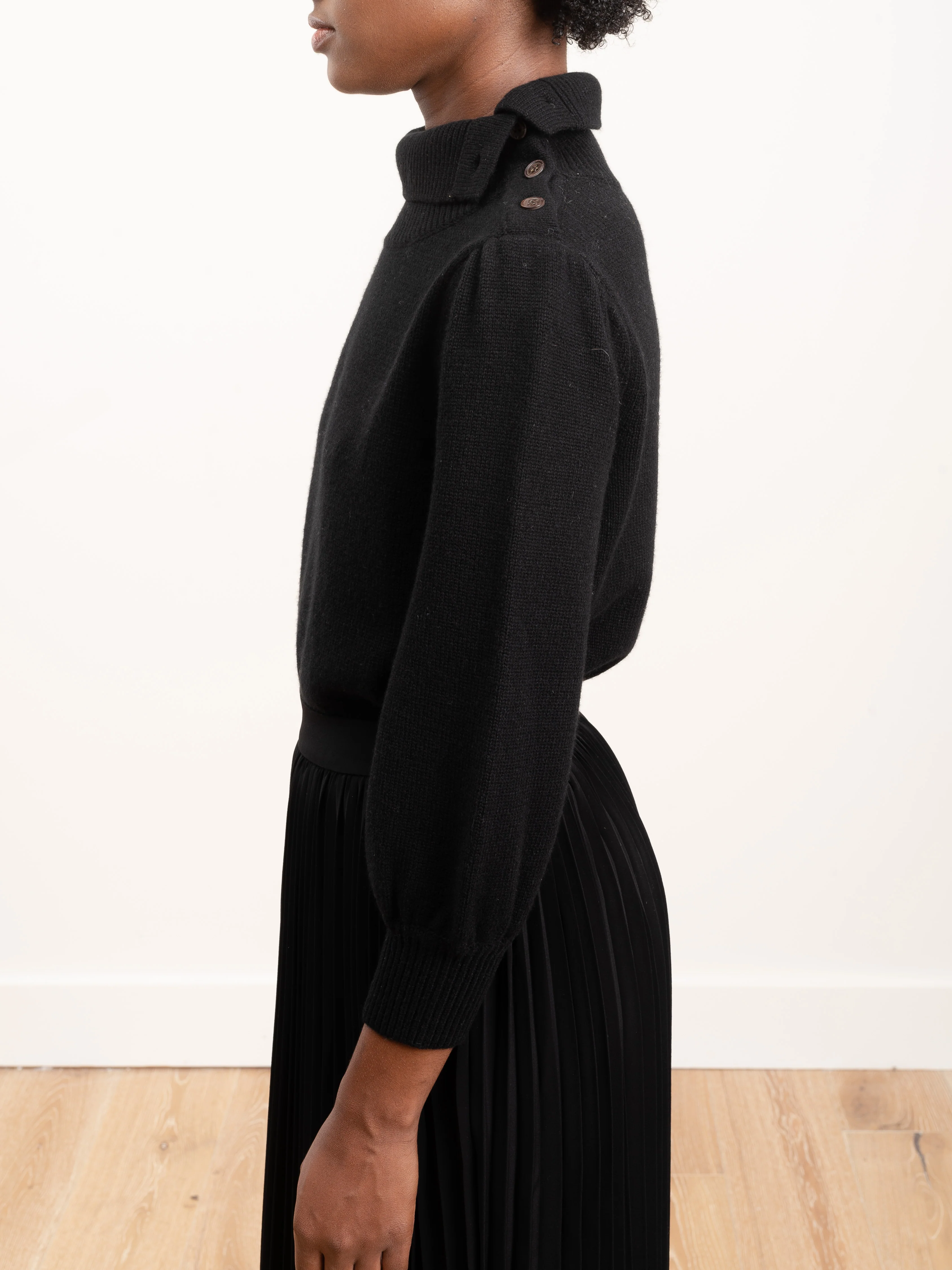 split neck sweater - Image 3
