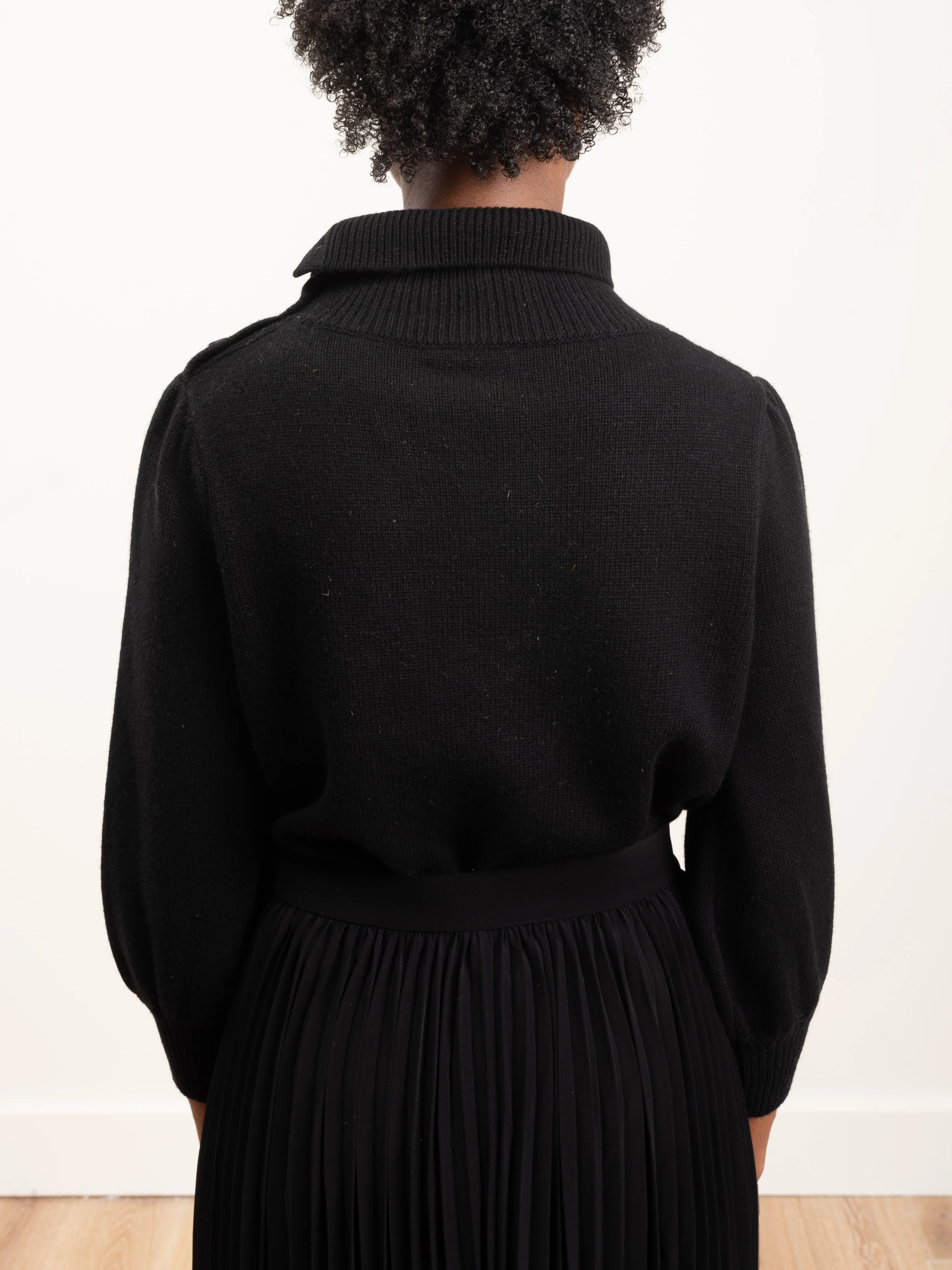 split neck sweater - Image 4