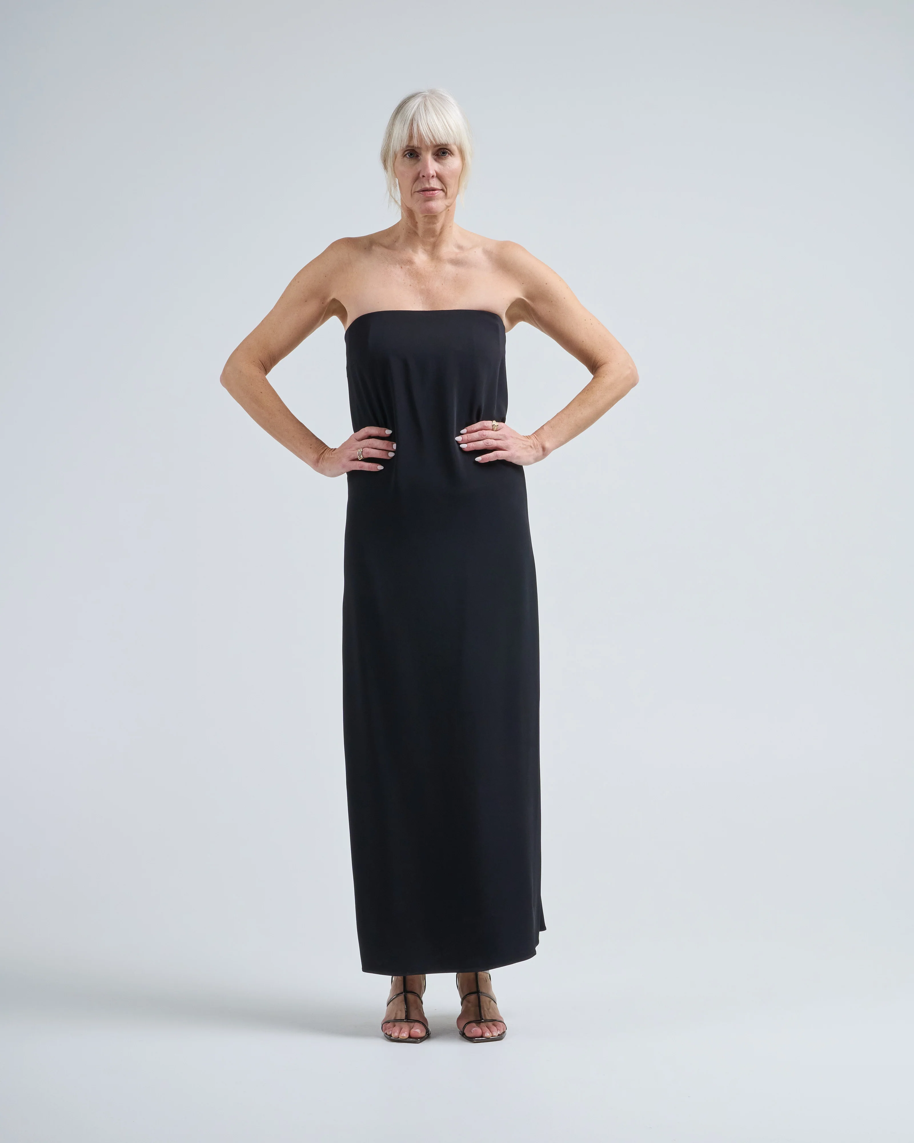 strapless dress - Image 3