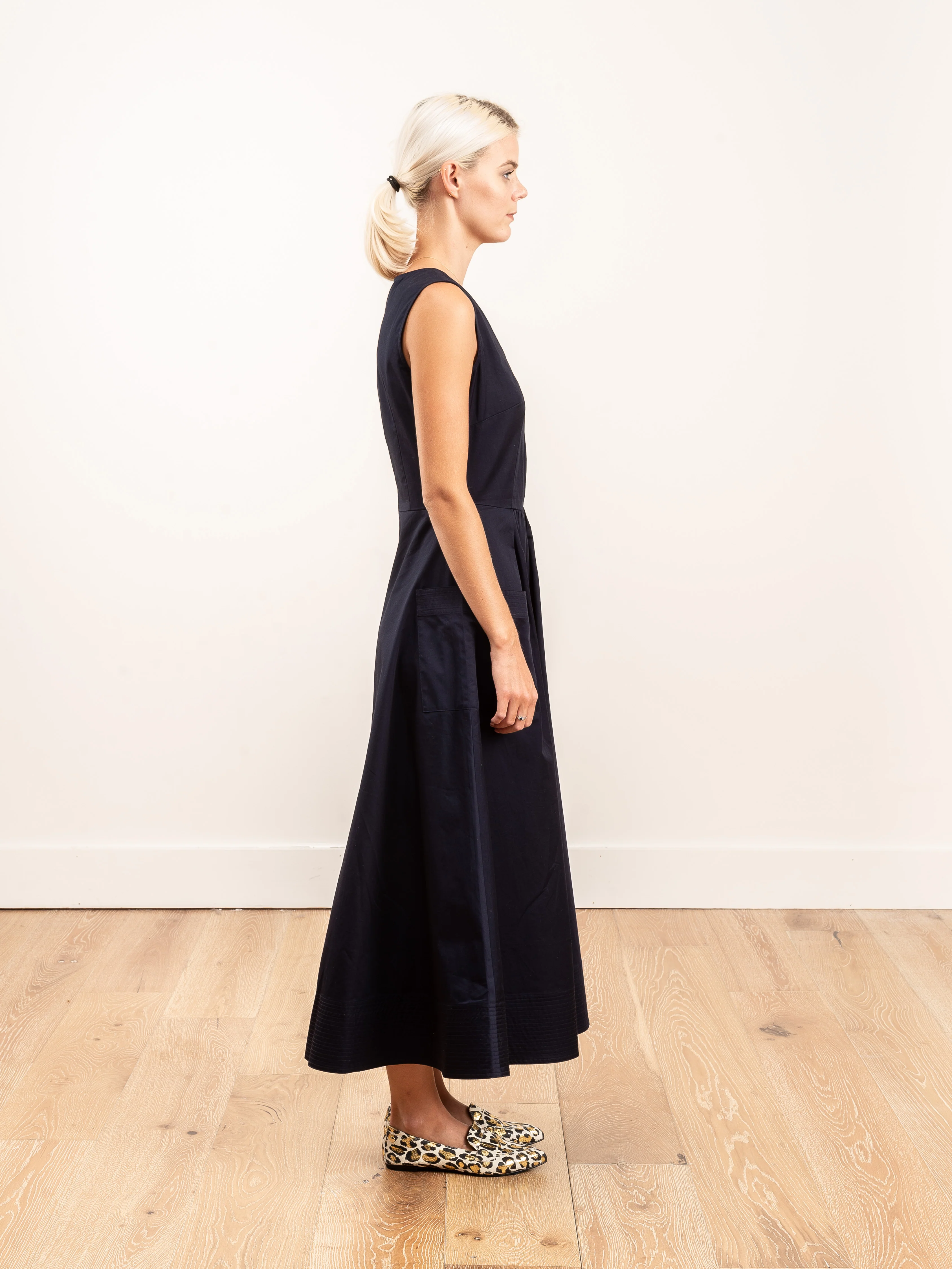 v-neck dress - Image 2