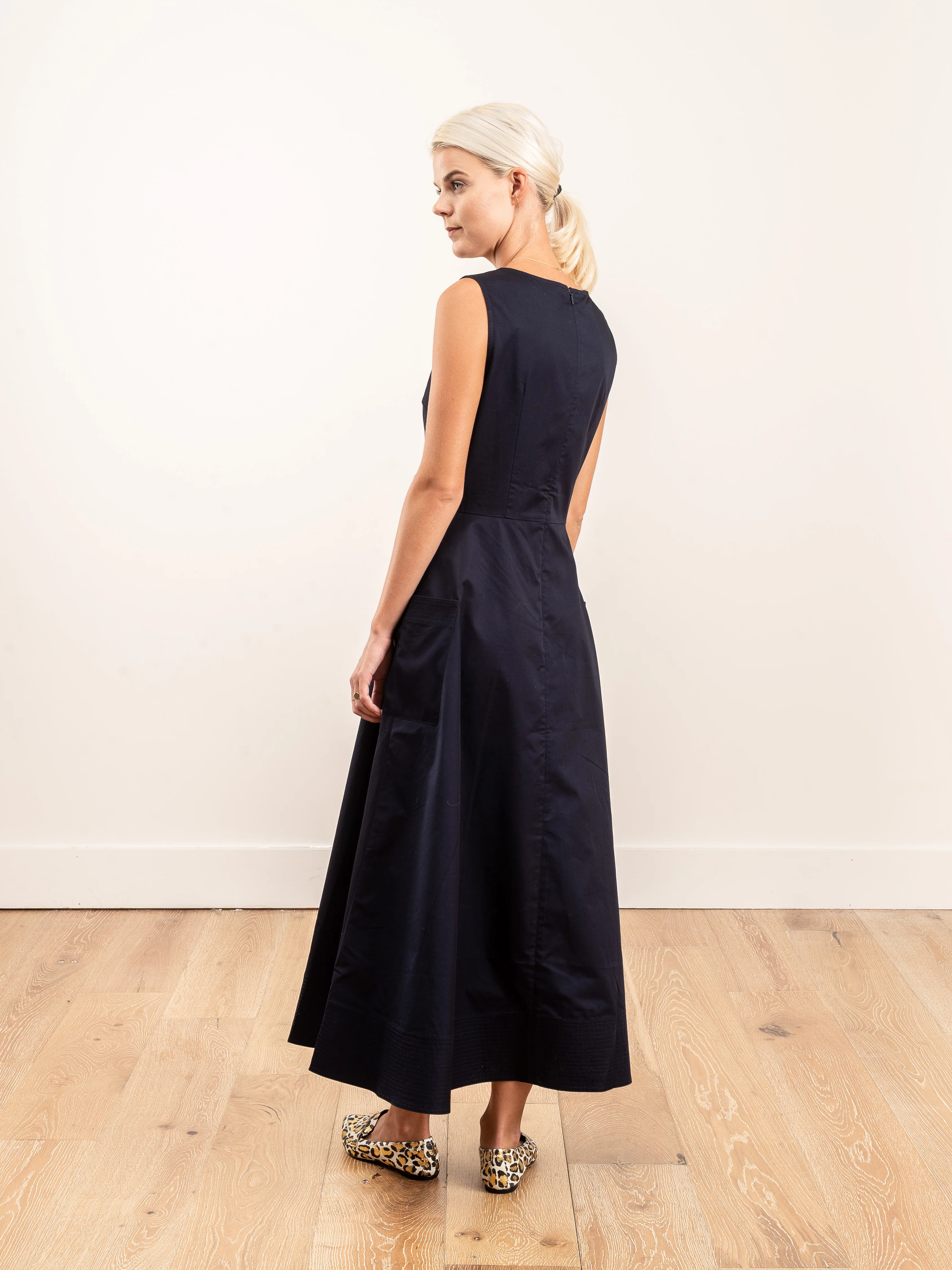 v-neck dress - Image 4