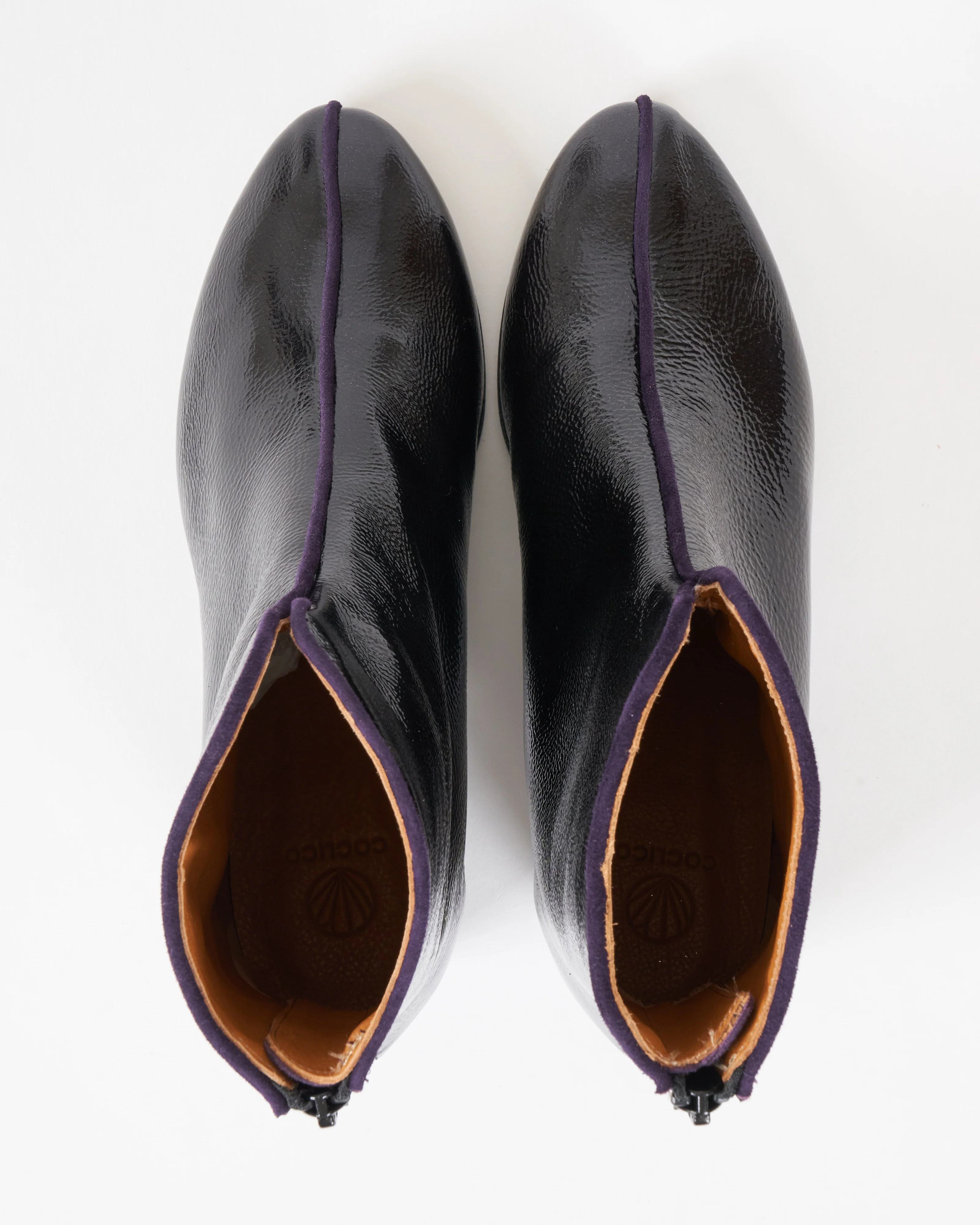 celia crinkled patent boot - roxa - Image 3