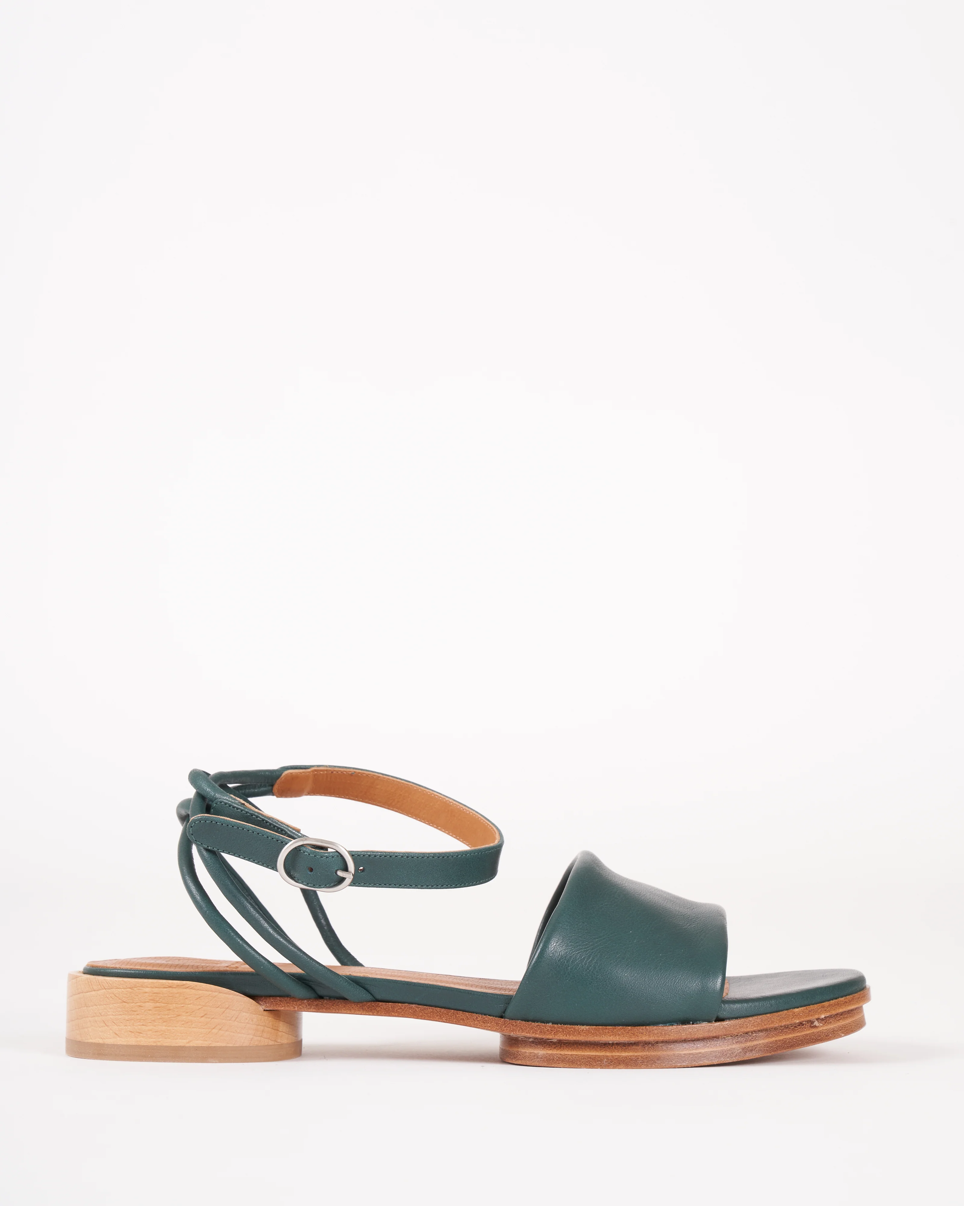 erren strappy flat sandal - savana riviera leather - Image 2