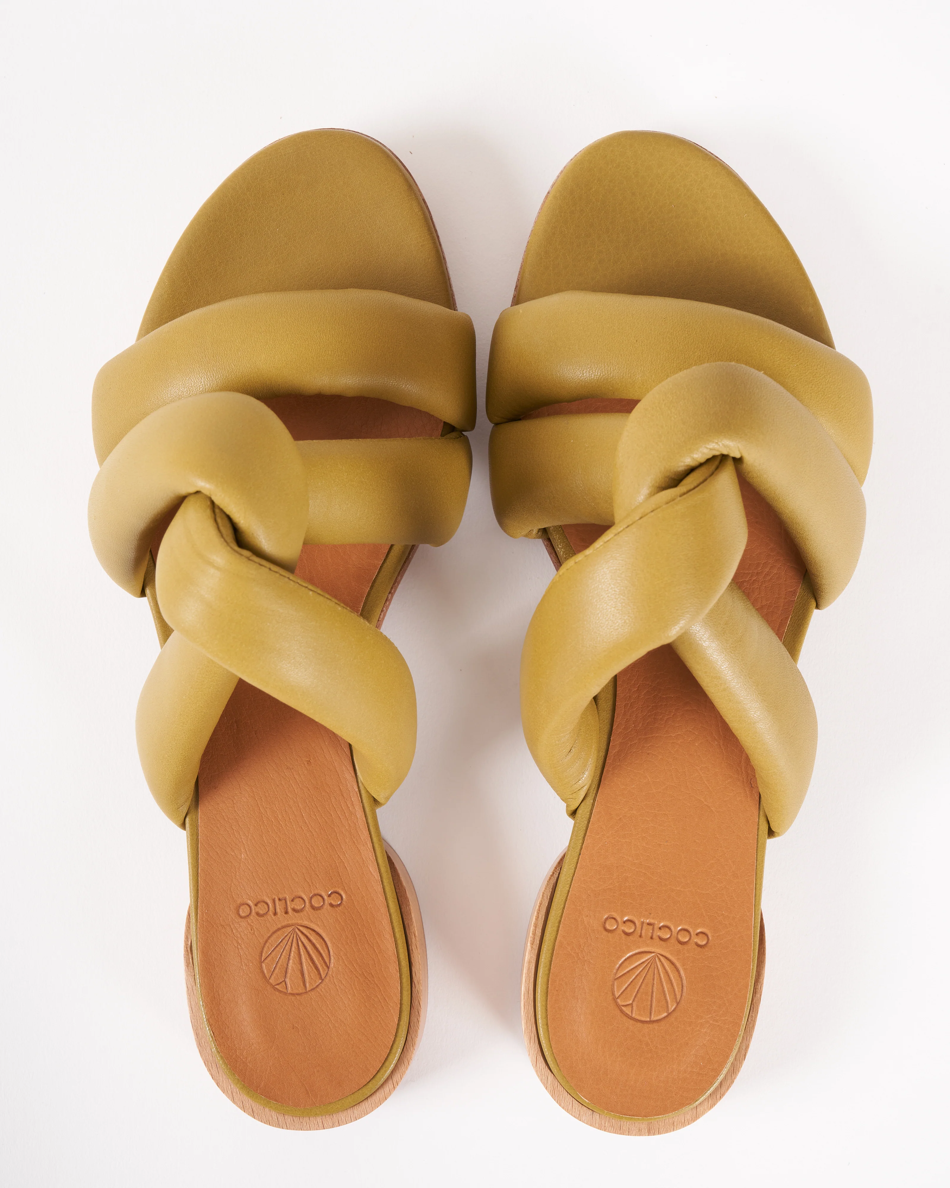 everly flat twist sandal - savana torbolino leather - Image 3
